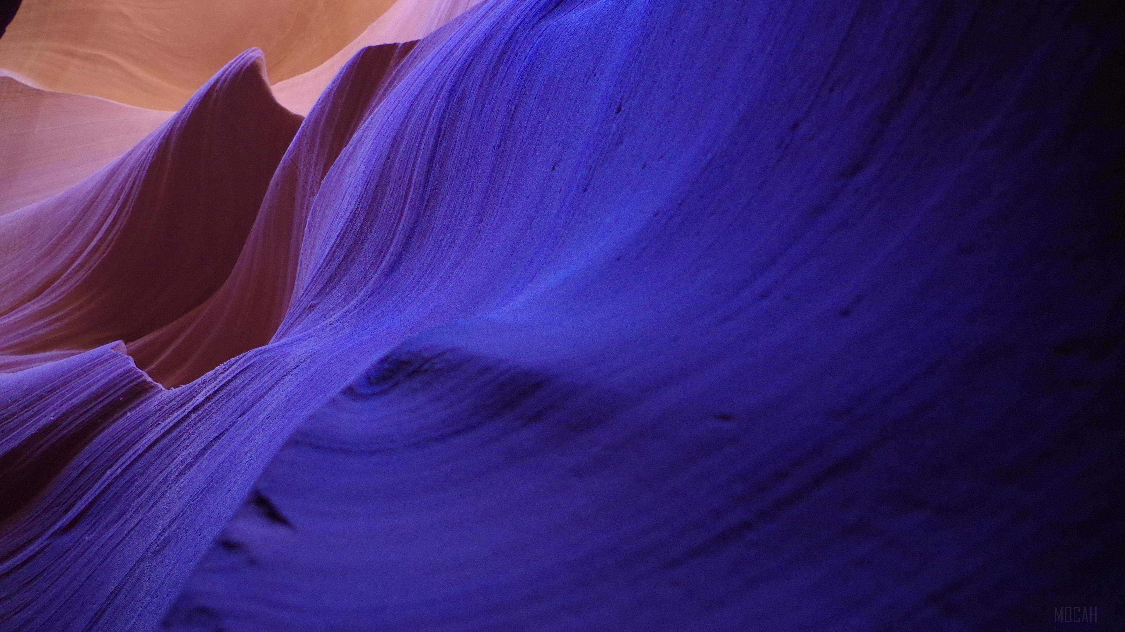 Antelope Canyon Sandstone Formations 4K HD Wallpaper