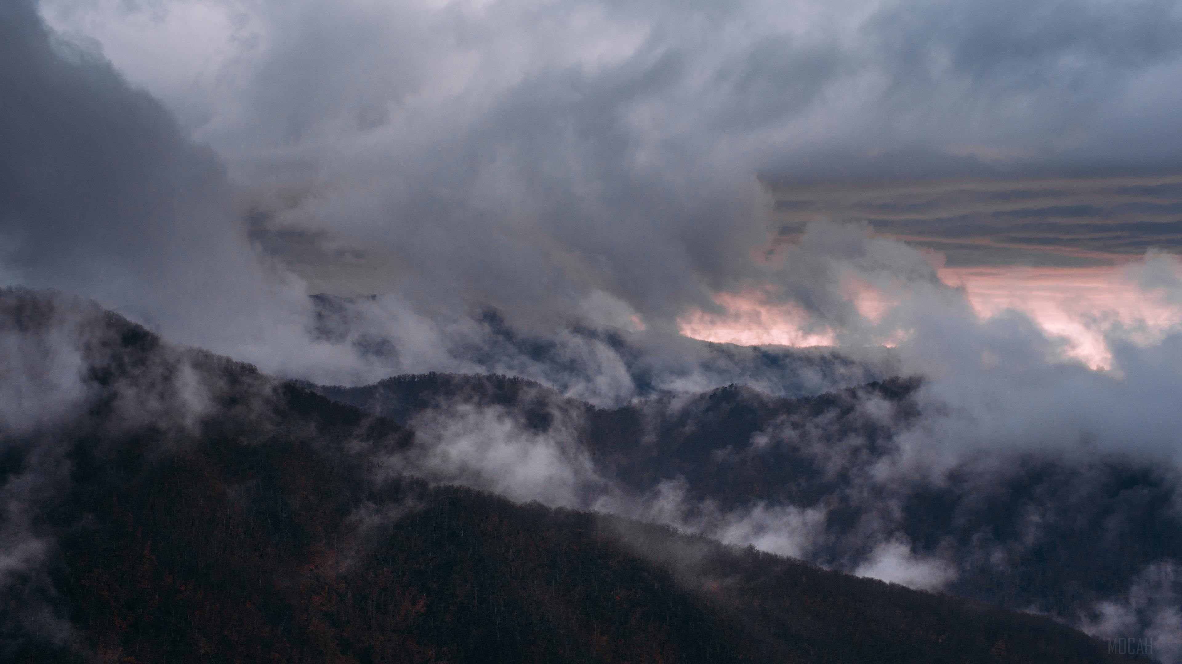 Sea of Clouds during a Storm HD Wallpaper