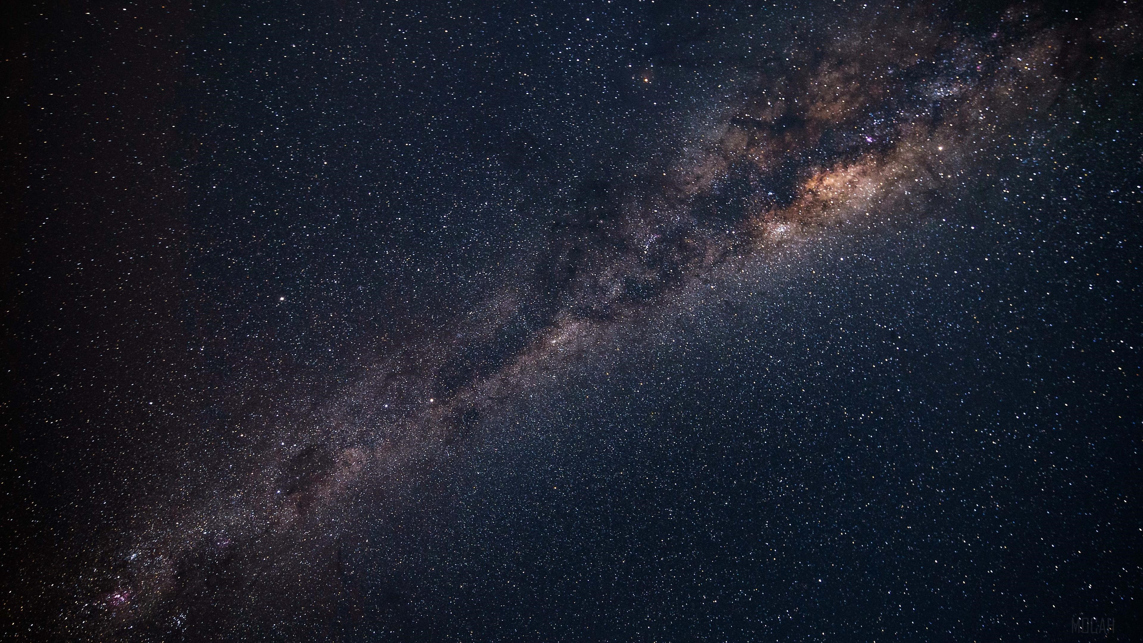 Milky Way Galaxy with Beautiful Colors Nebula 4K HD Wallpaper