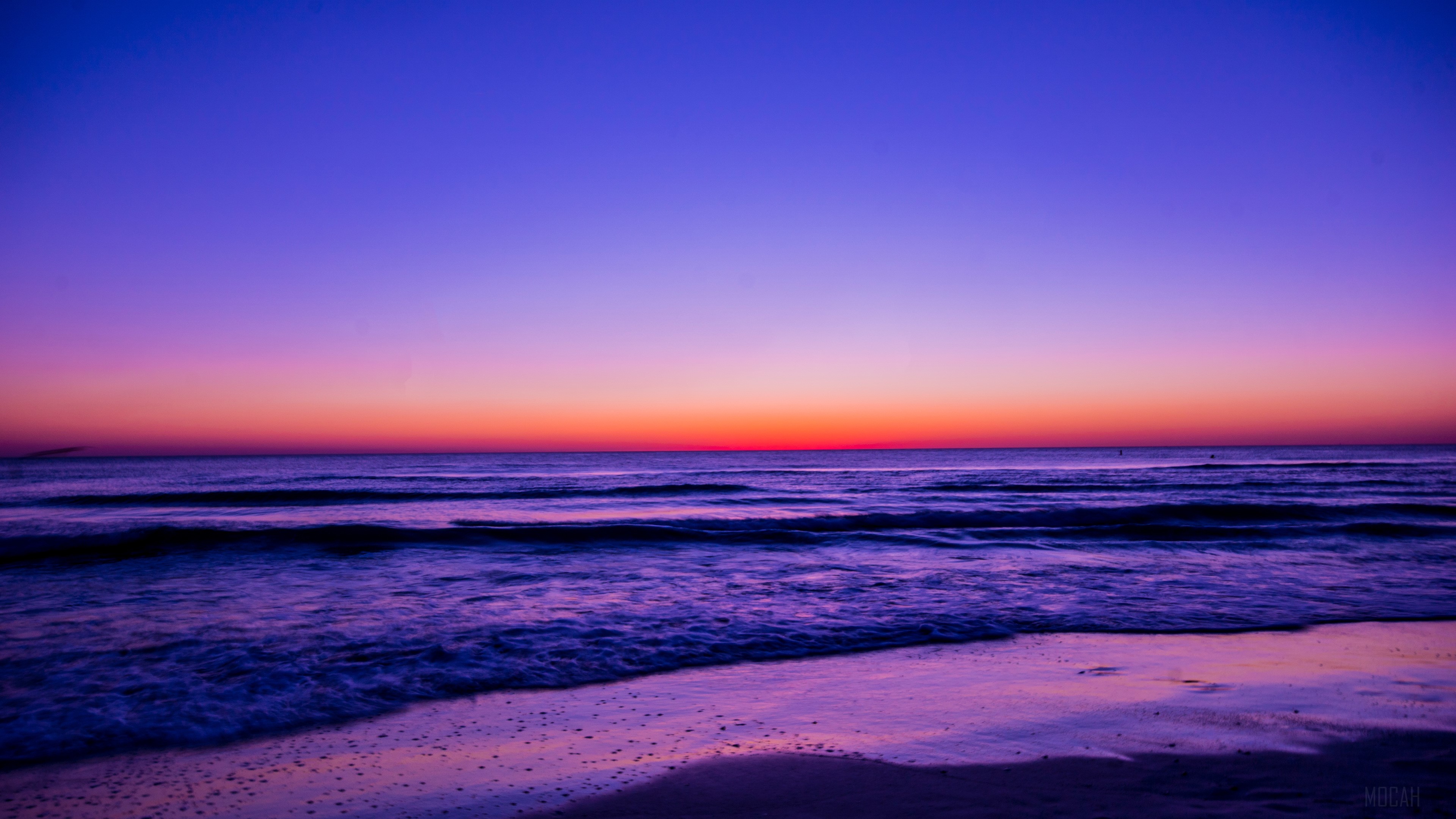 Ocean During Dawn HD Wallpaper