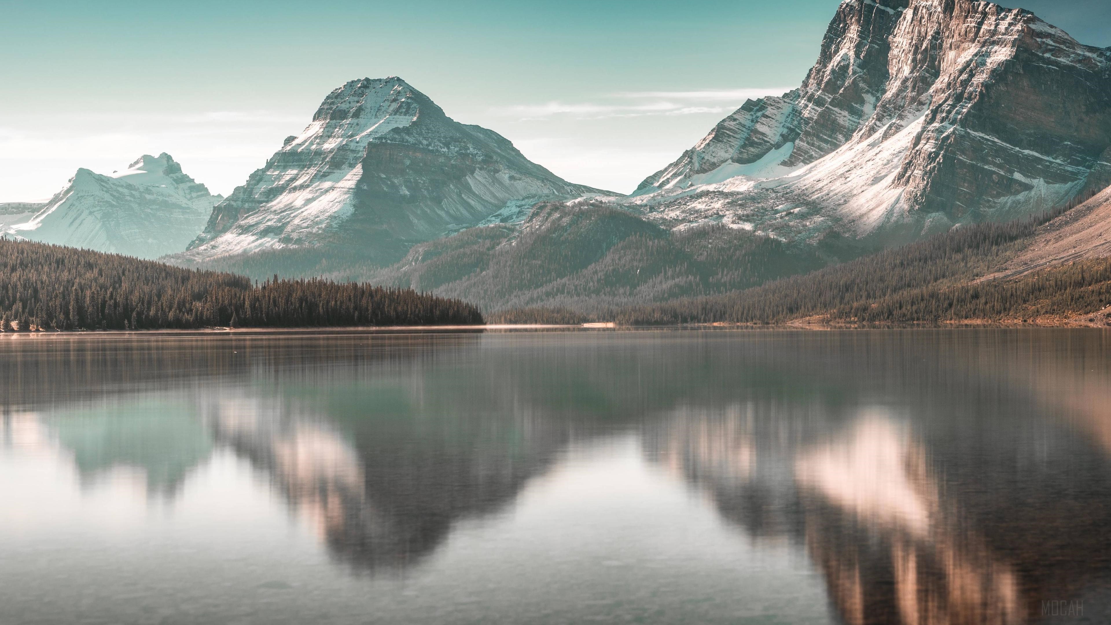 Bow Lake HD Wallpaper