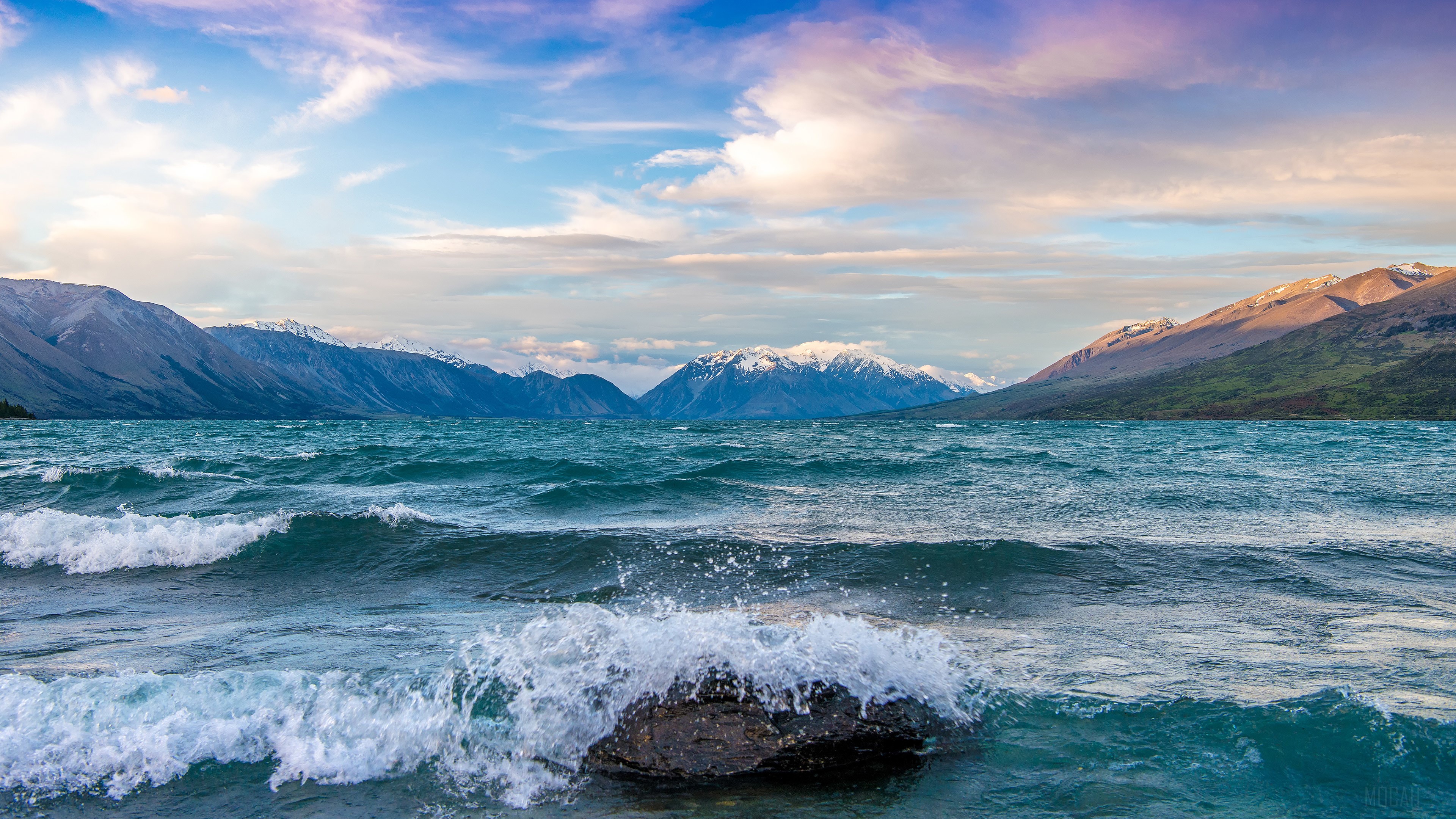 Lake Ohau New Zealand HD Wallpaper