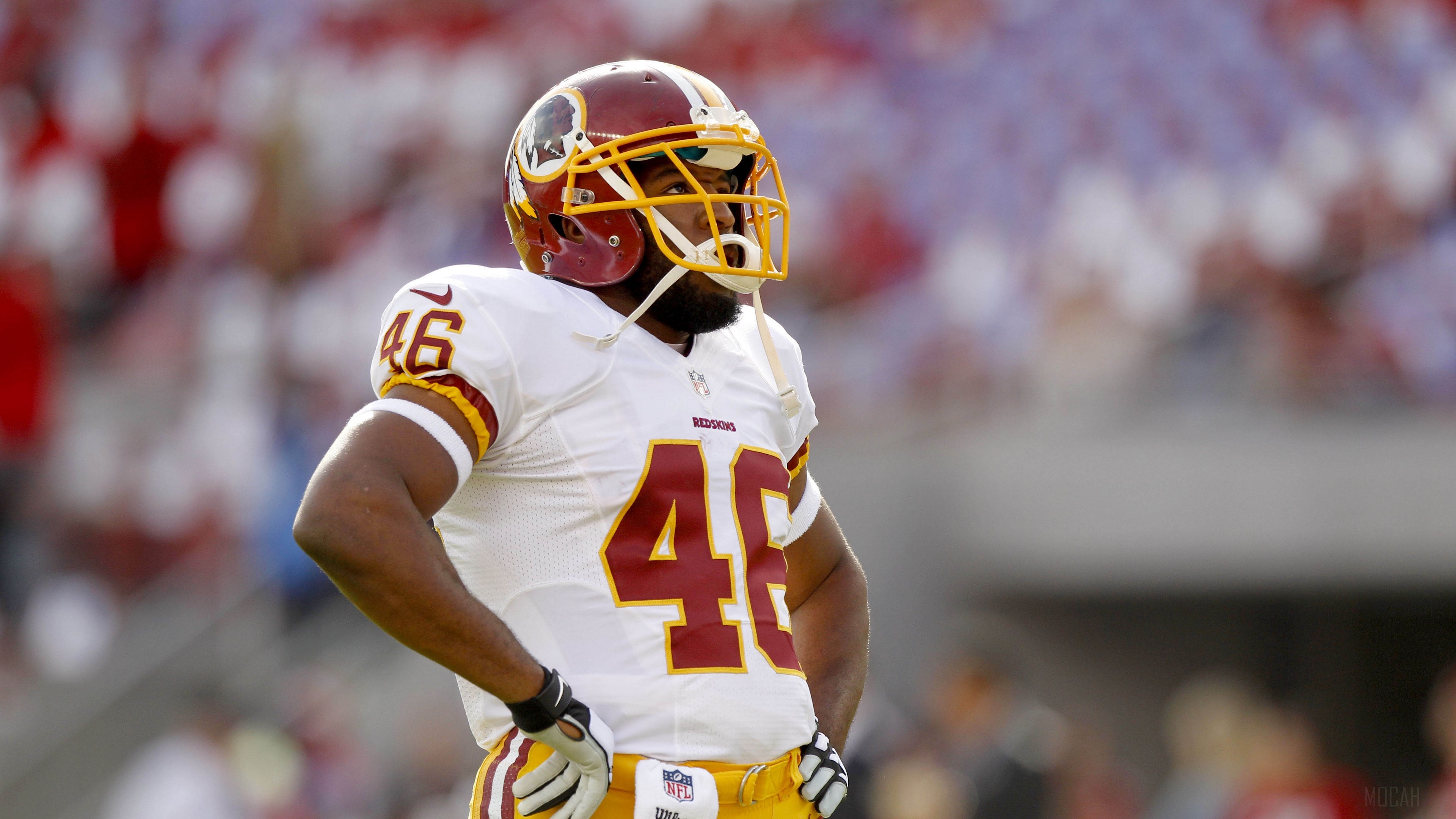 Alfred Morris Washington Redskins player 4K HD Wallpaper