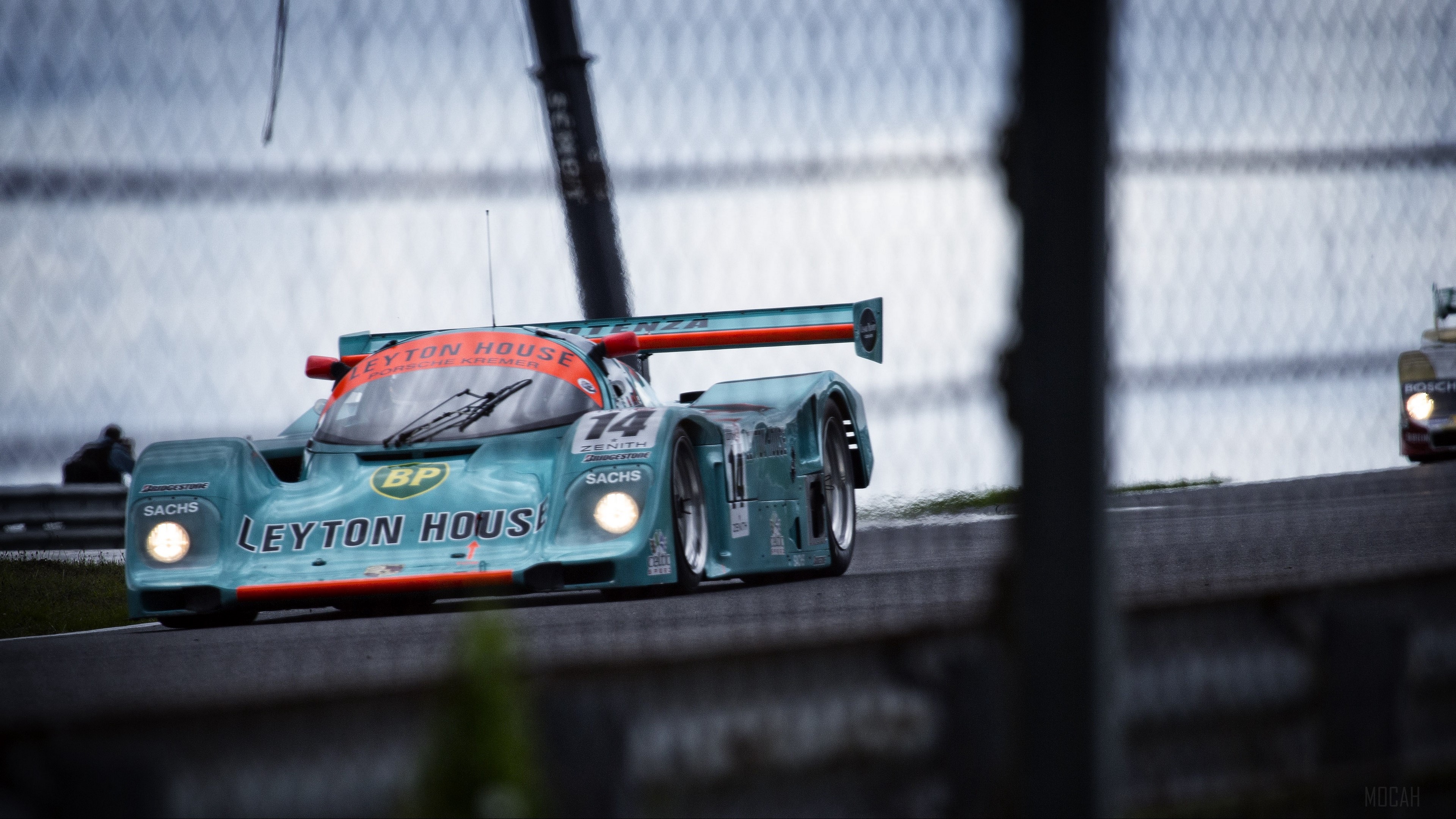 Leyton House Porsche 962C Race Car HD Wallpaper