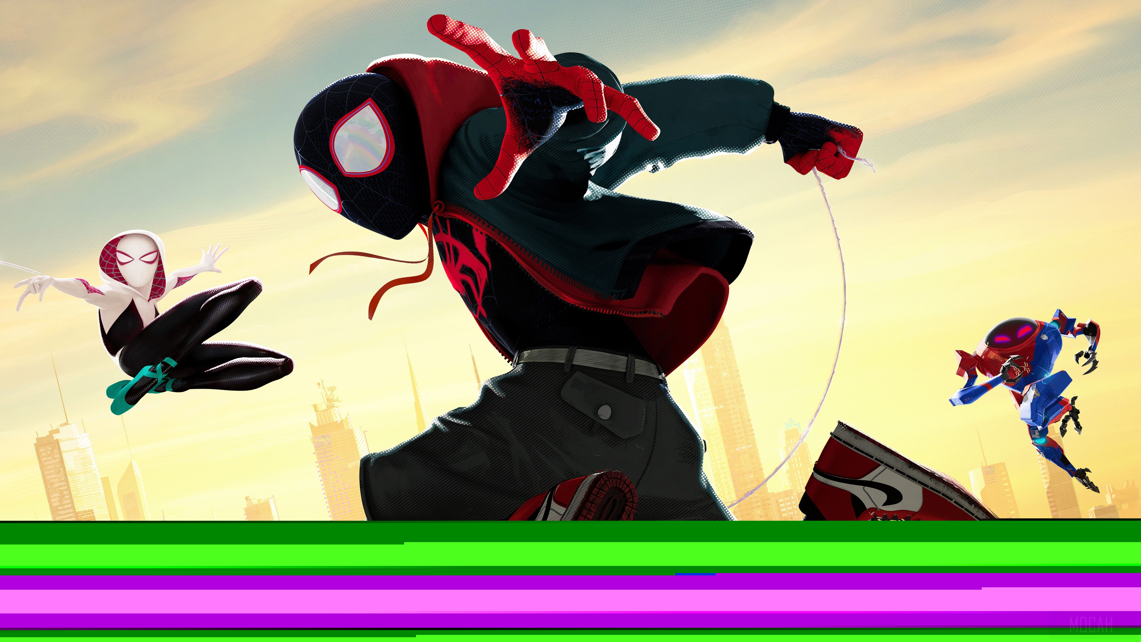Spider-Man: Into the Spider-Verse Movie Poster 4K HD Wallpaper