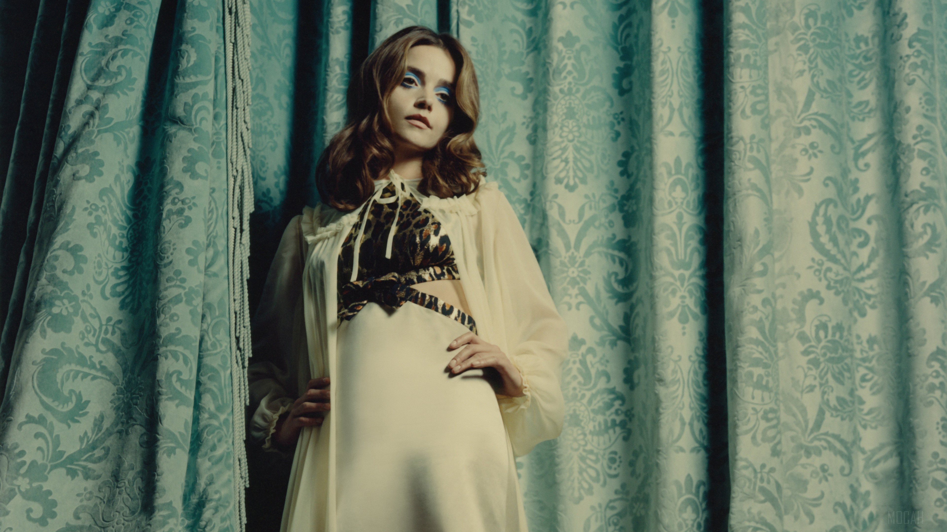Jenna Coleman in Wonderland Magazine 4K HD Wallpaper