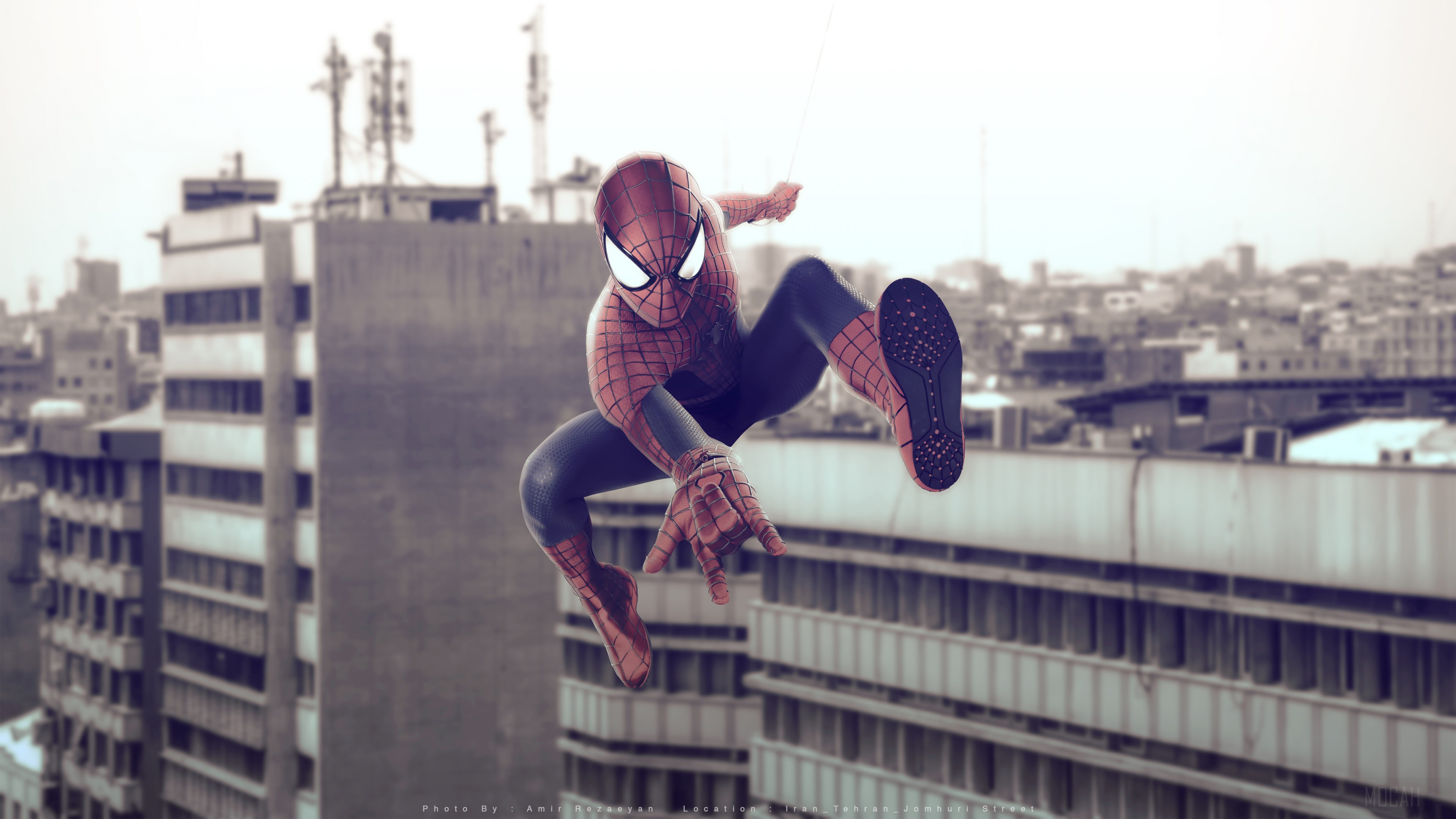 Spiderman 4K HD Wallpaper