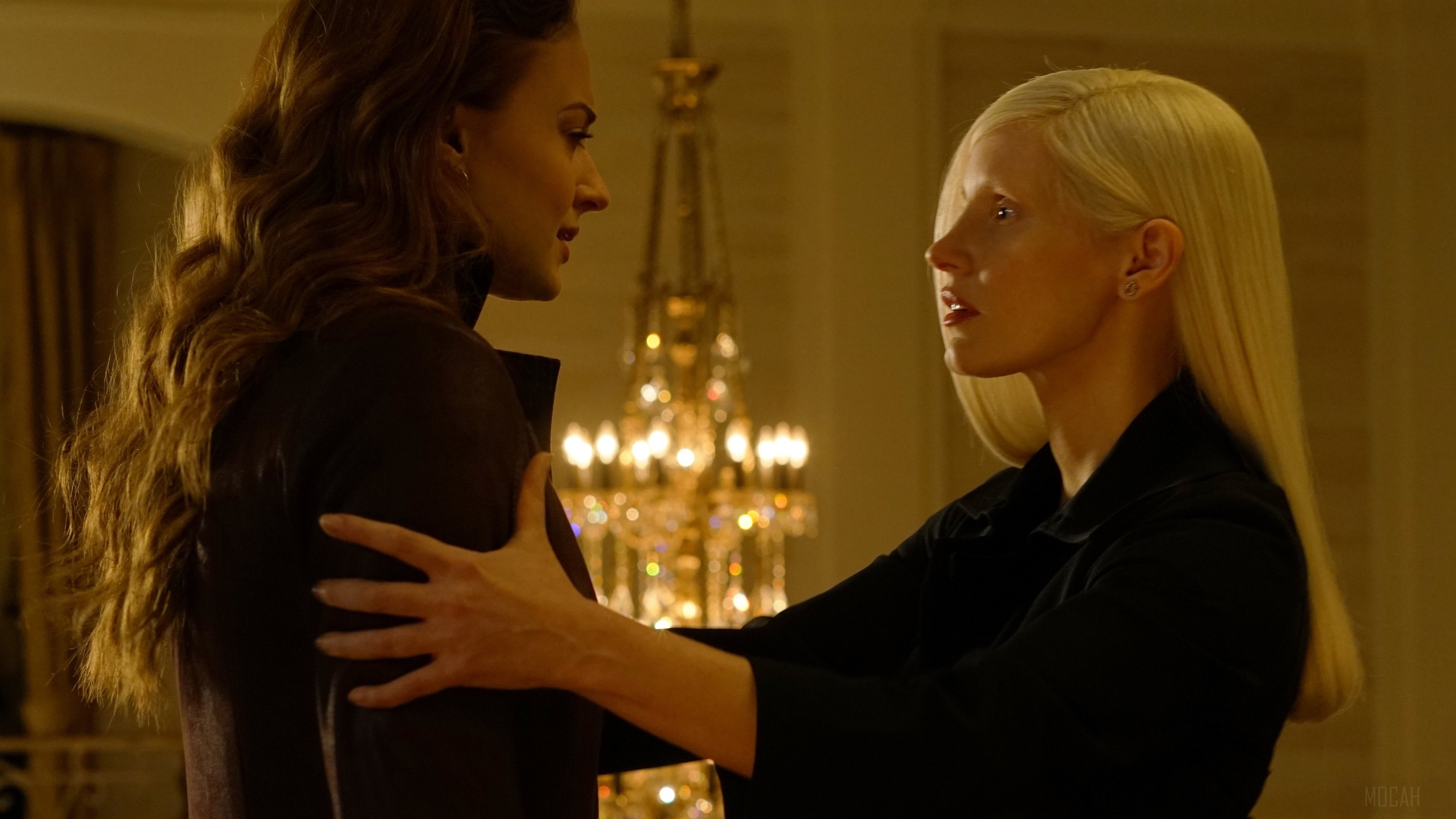 Jessica Chastain And Sophie Turner In Dark Phoenix HD Wallpaper