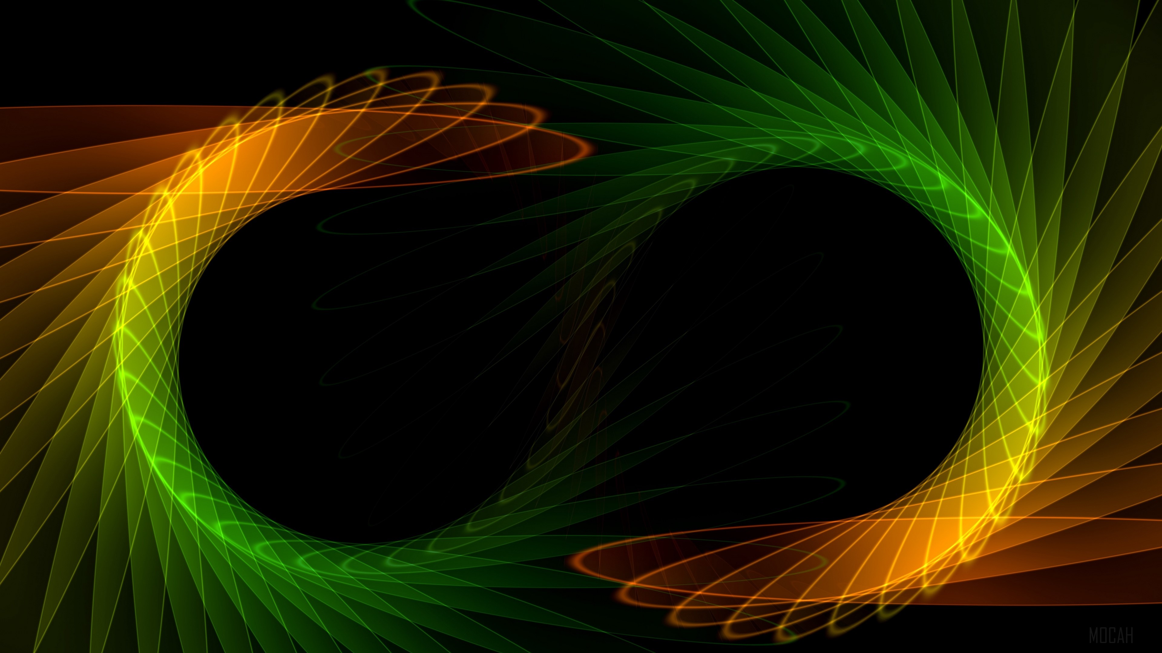 Colorful Abstract Fractal Pattern 4K HD Wallpaper