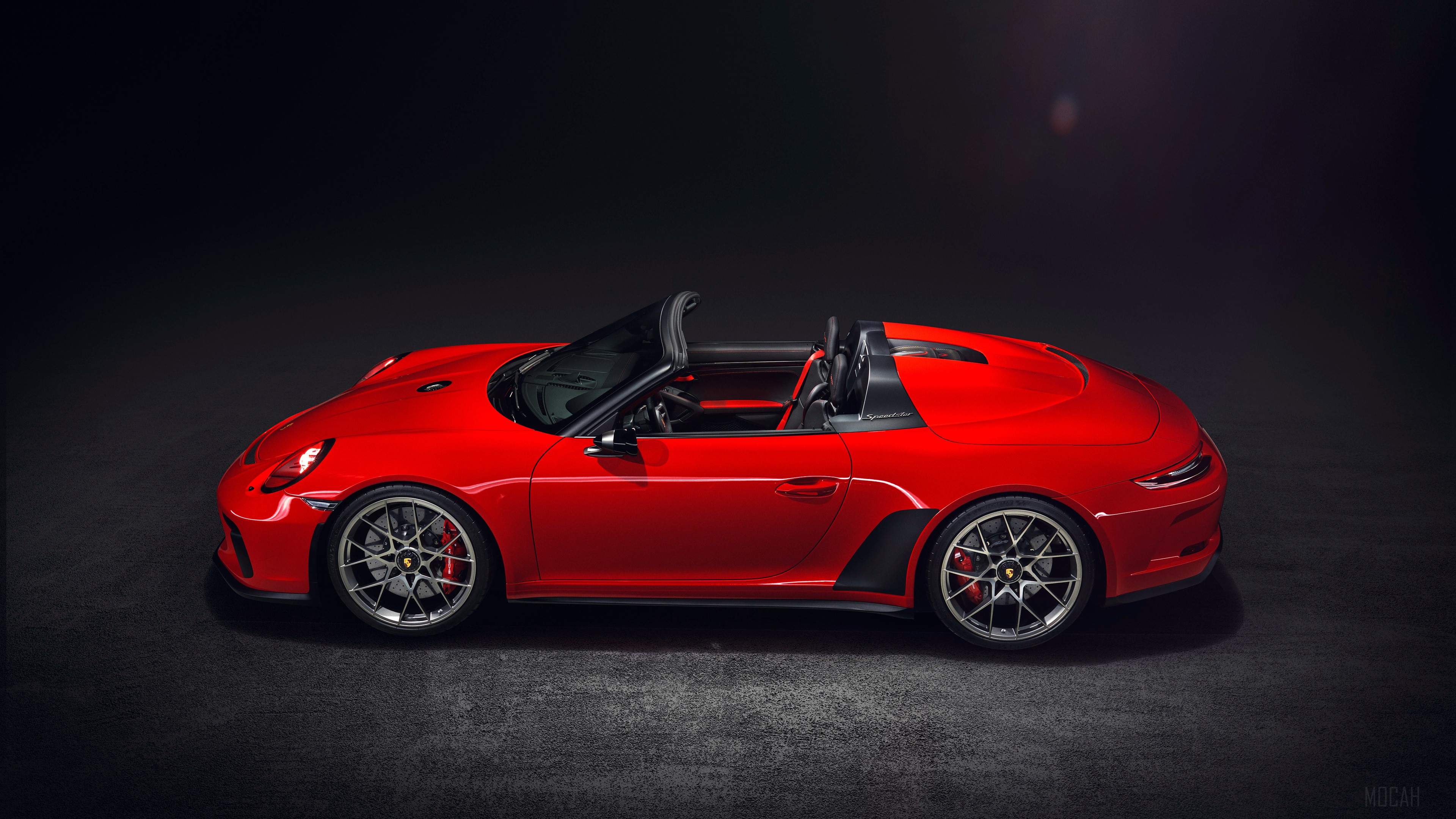 Porsche 911 Speedster Concept II 2018 Side View HD Wallpaper