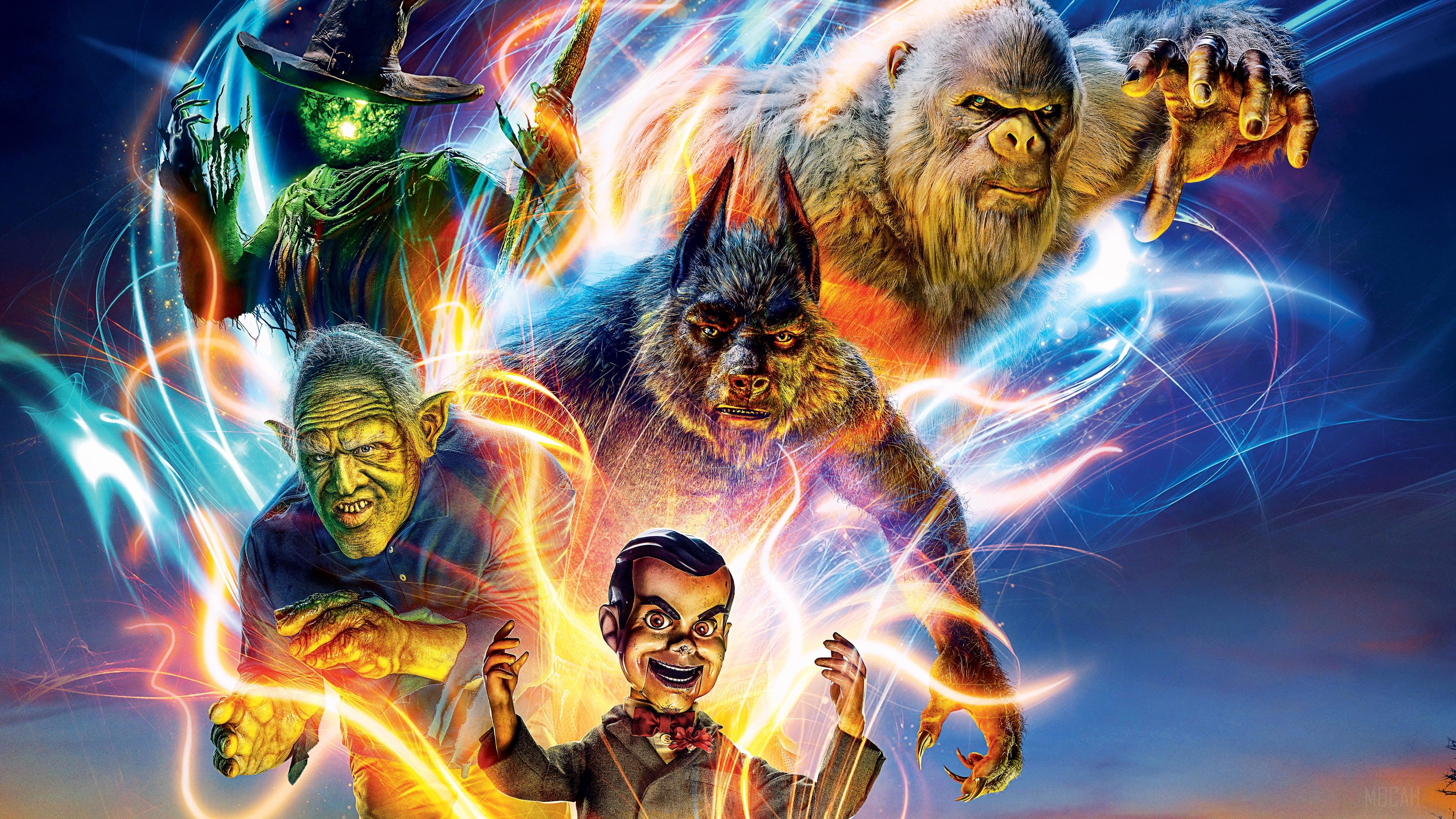 Goosebumps 2 Haunted Halloween Poster HD Wallpaper