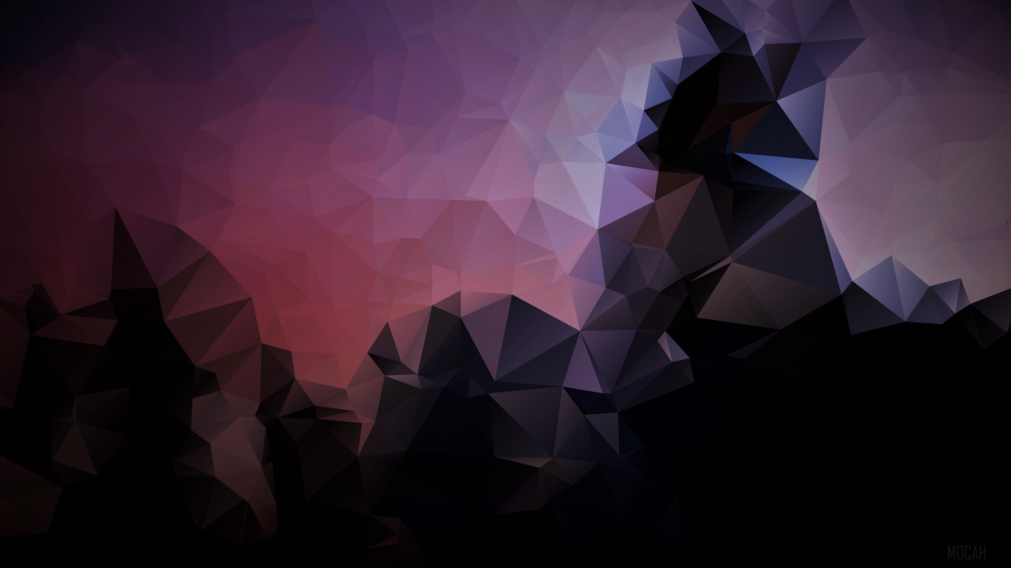 Abstract Polygonal Art 4K HD Wallpaper