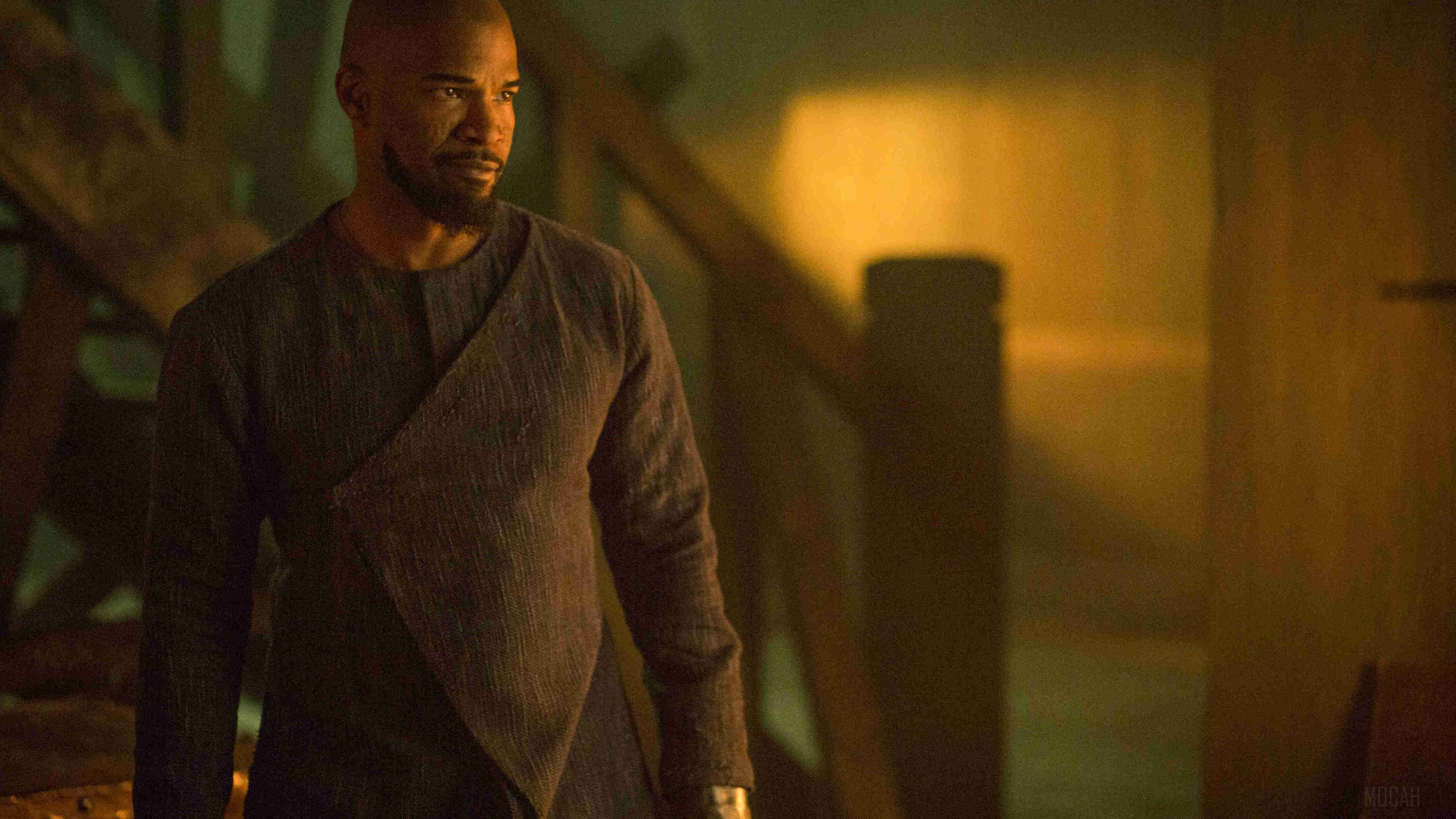 Jamie Foxx as Little John in Robin Hood 4K HD Wallpaper