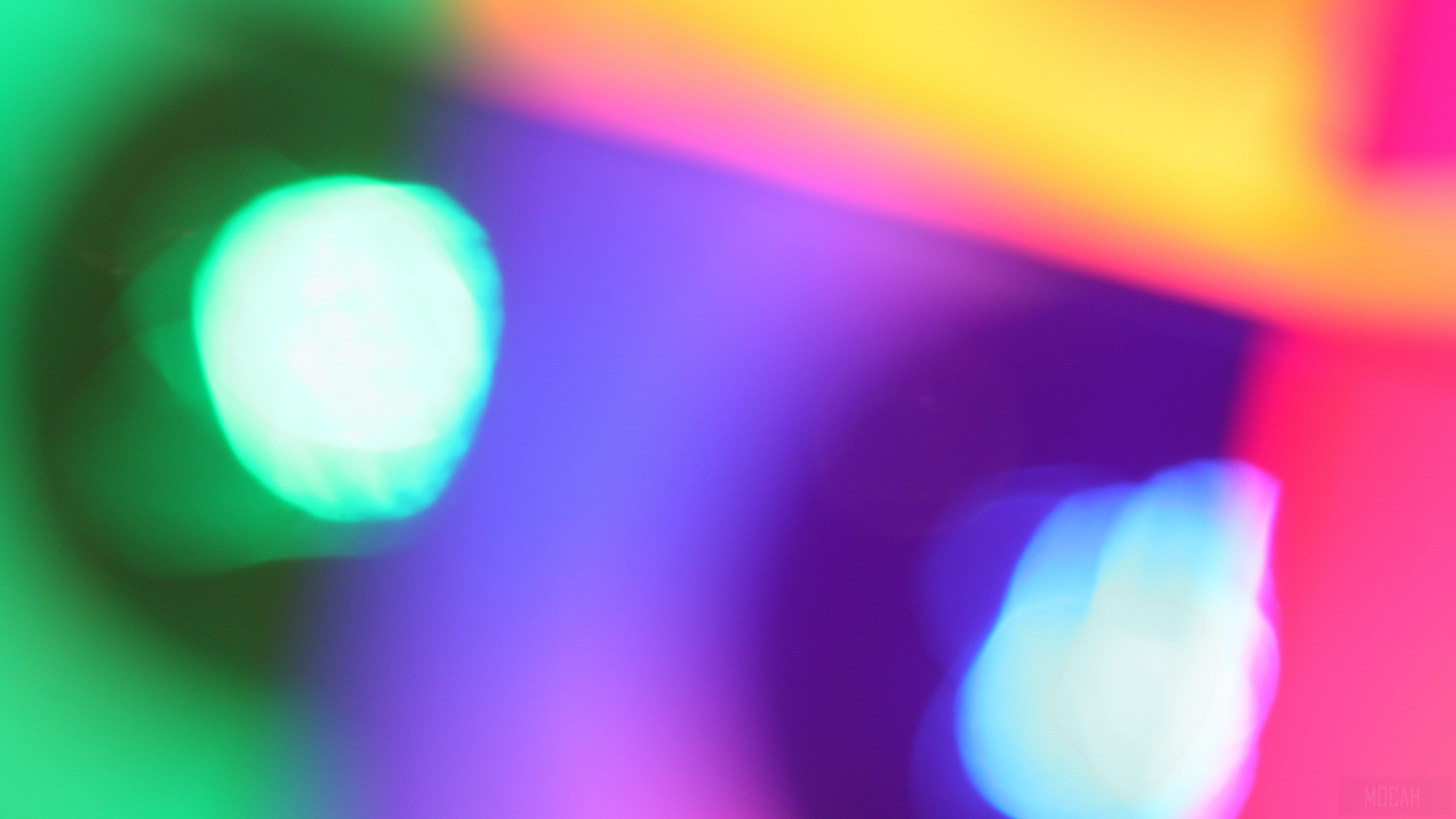 Colorful Bokeh Lights 4K HD Wallpaper