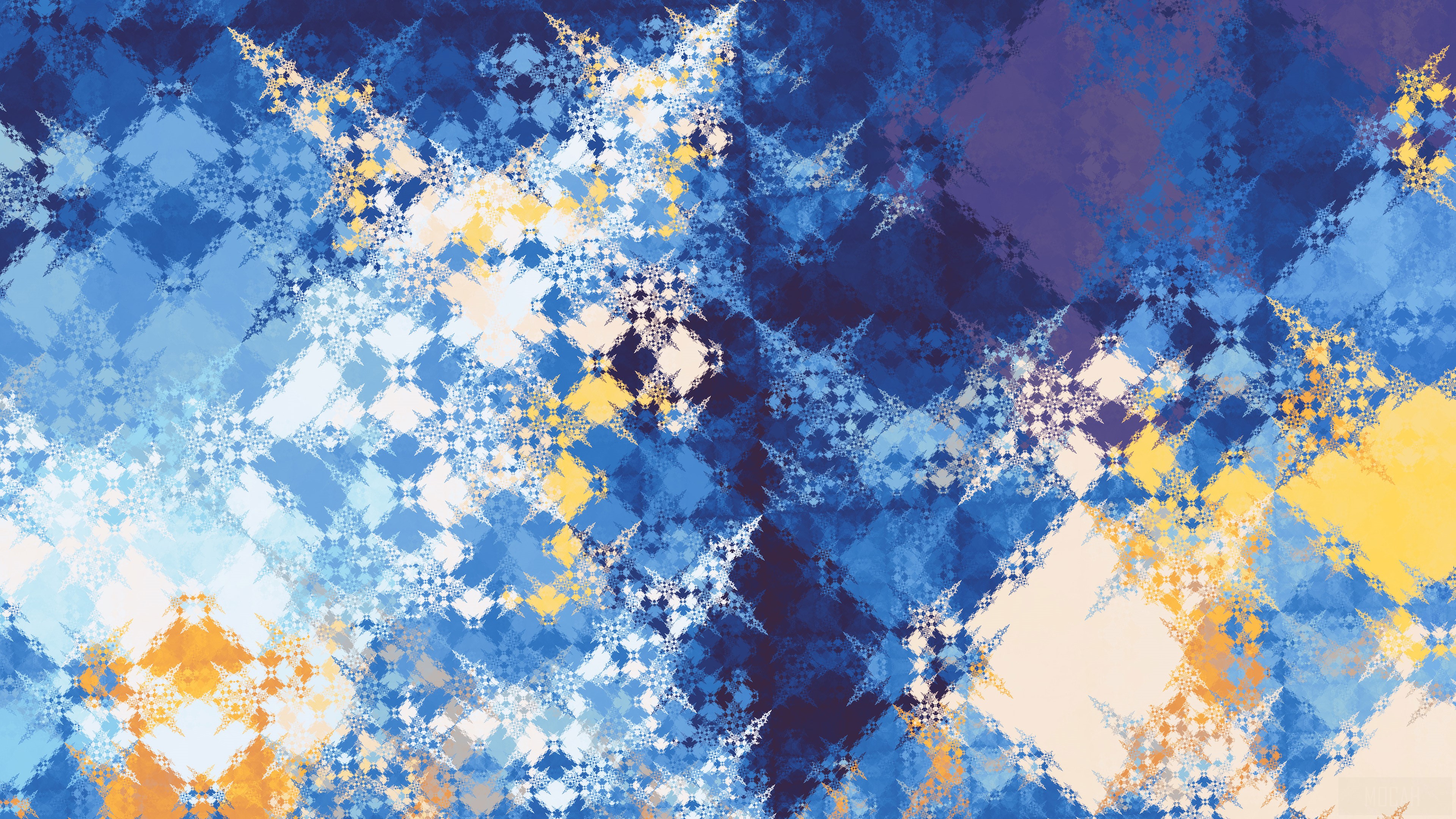 Abstract Fractal Pattern 4K HD Wallpaper