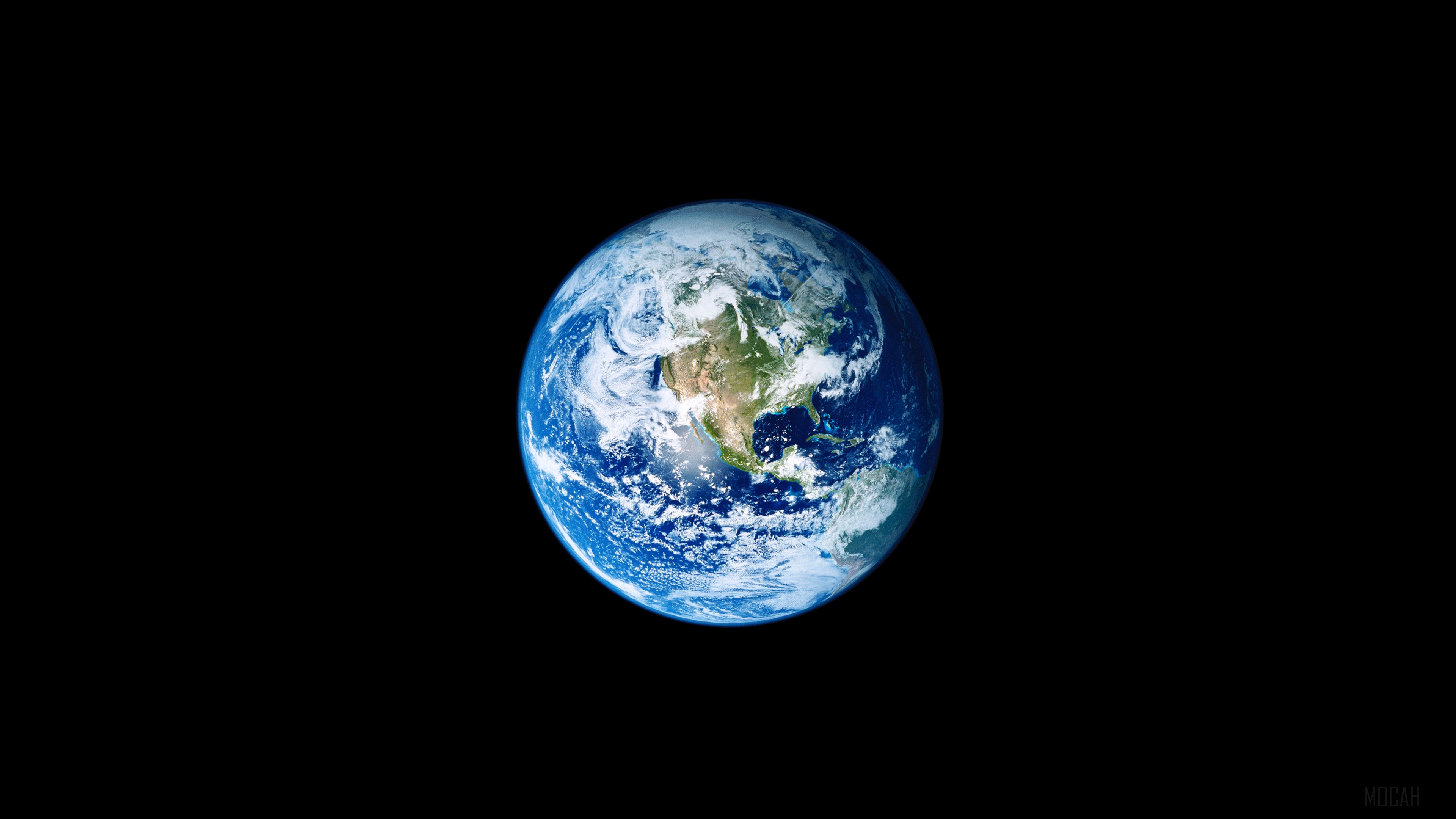 Earth from Space 4K HD Wallpaper
