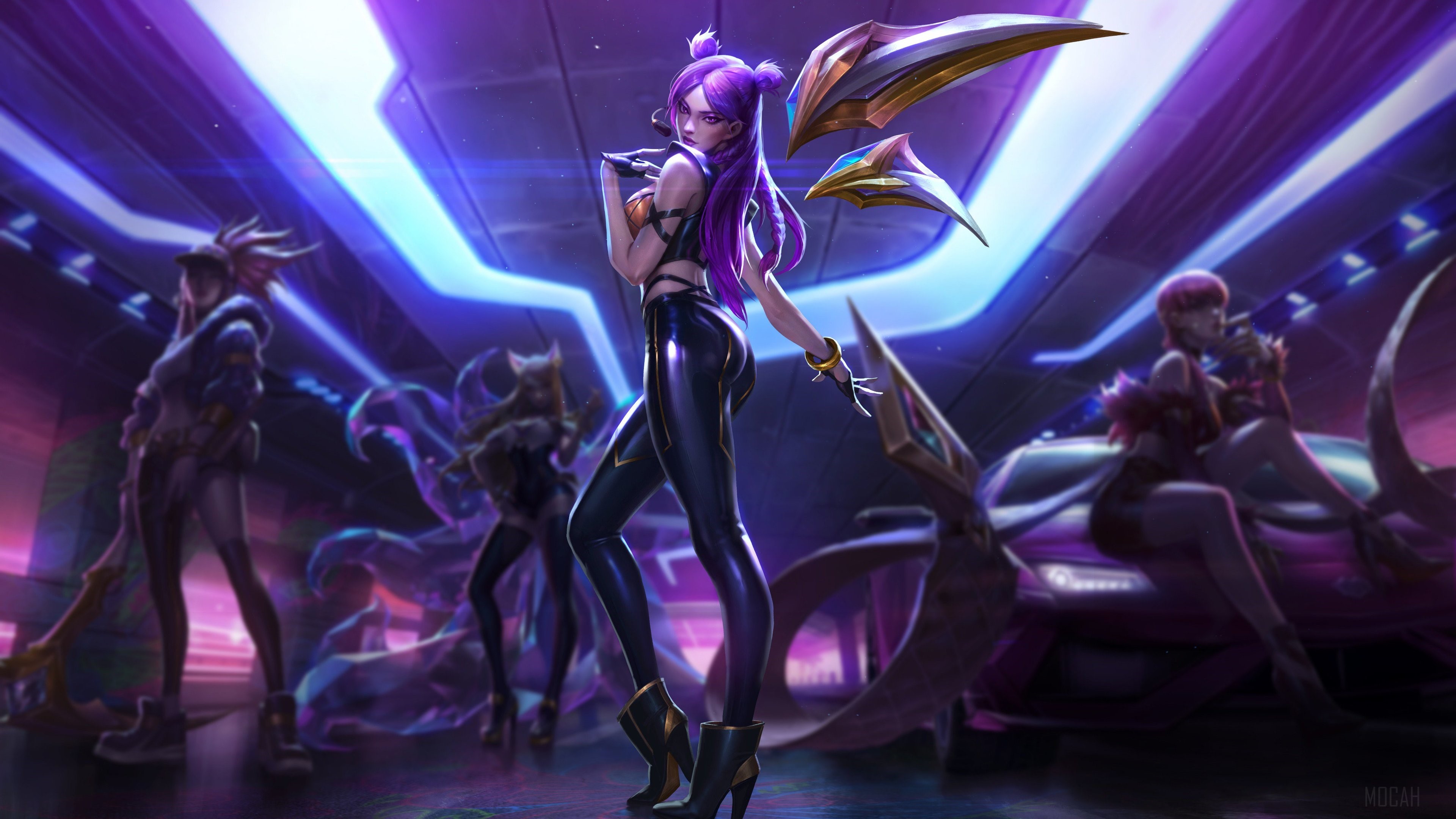Kai'Sa from League of Legends 4K HD Wallpaper