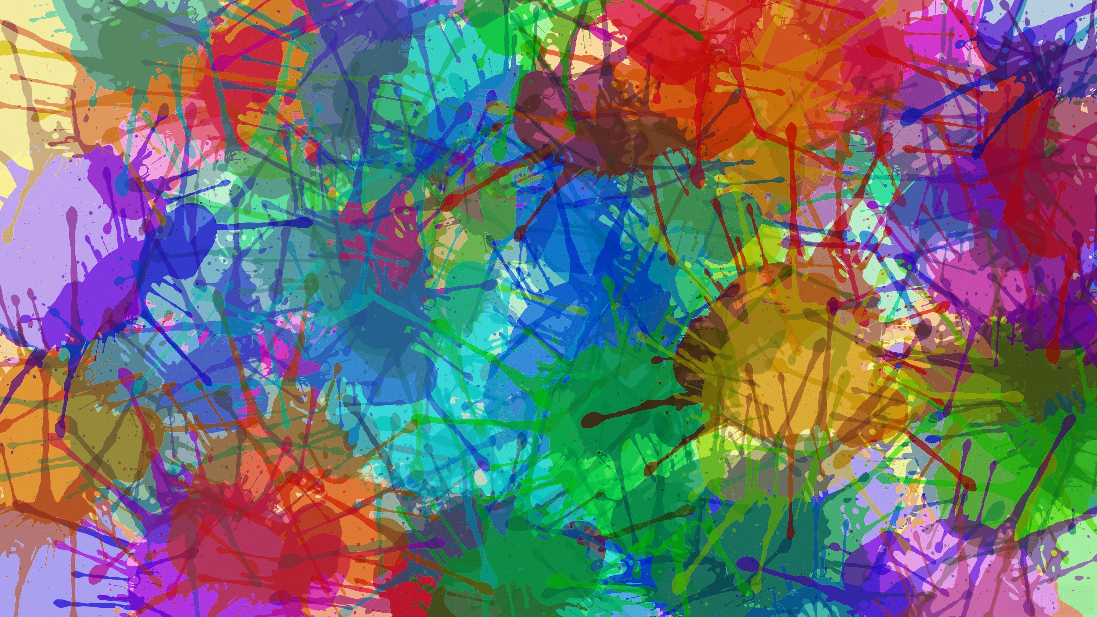Abstract Colors HD Wallpaper