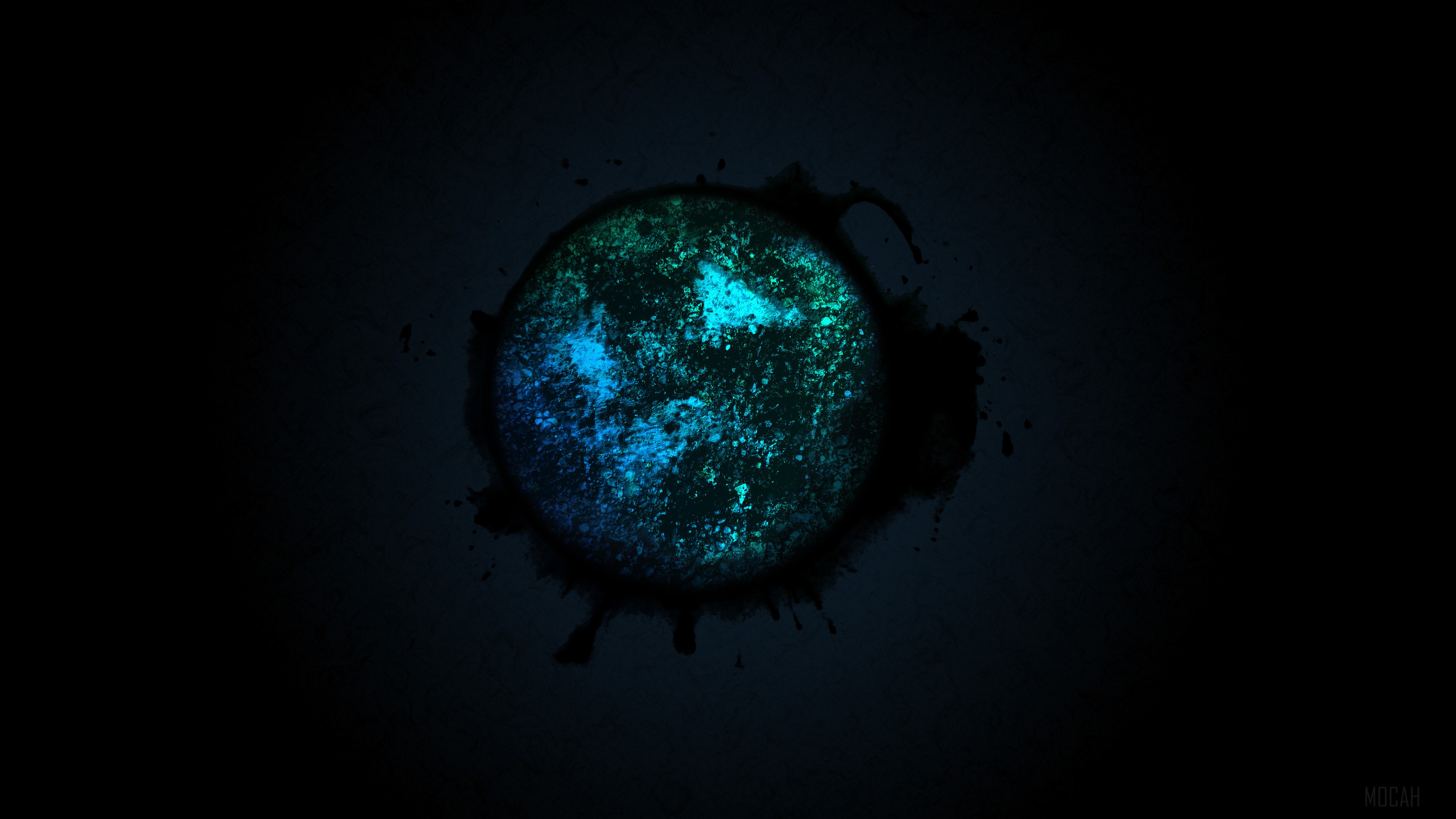 Abstract Black Hole HD Wallpaper