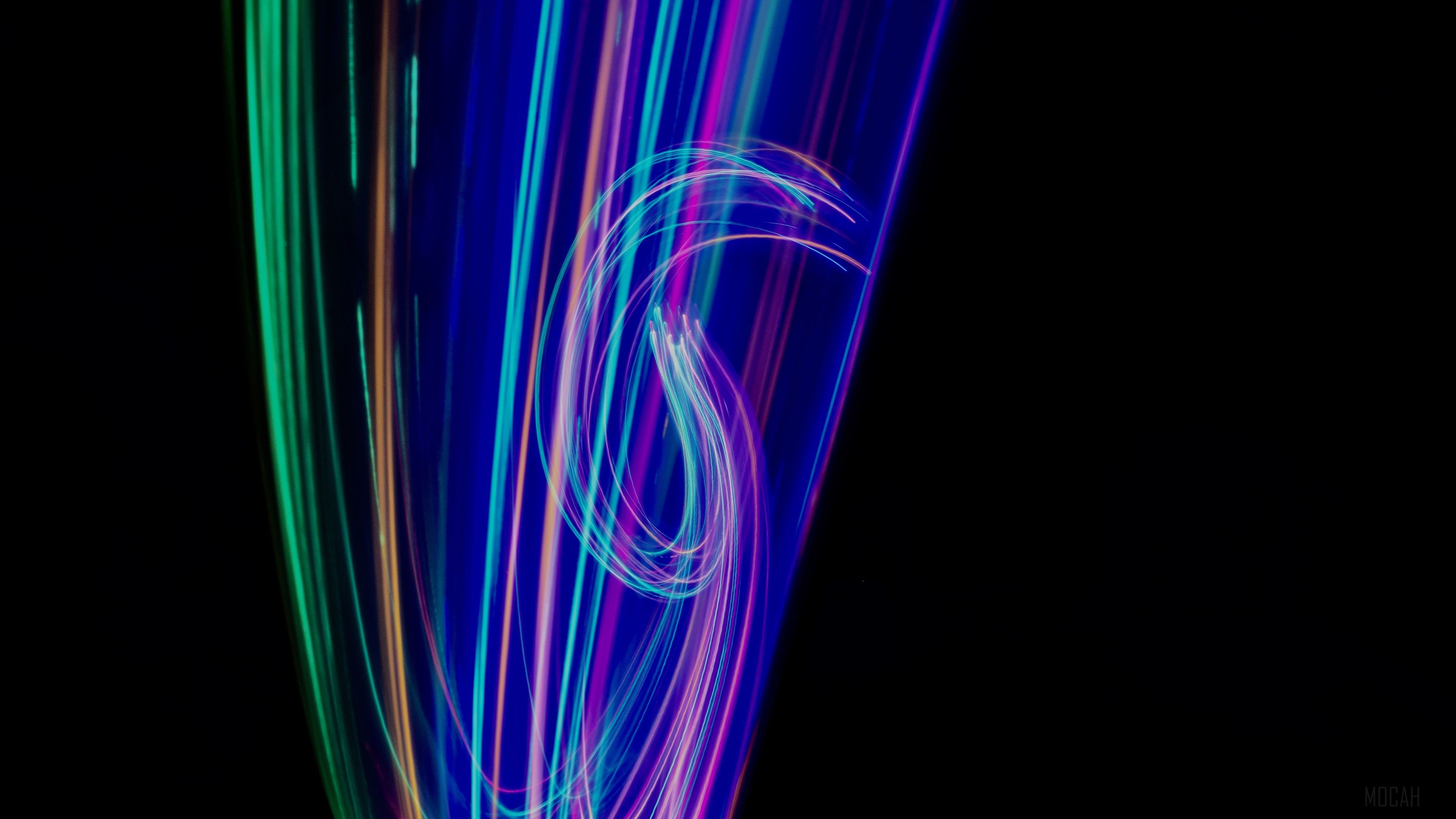 Neon Lights HD Wallpaper