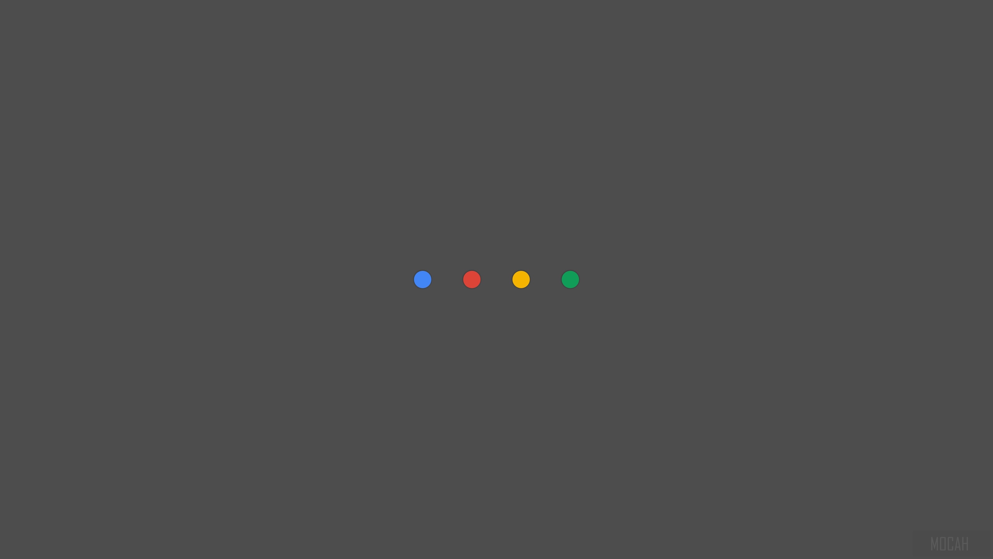 Google Loading Dots Abstract 4K HD Wallpaper