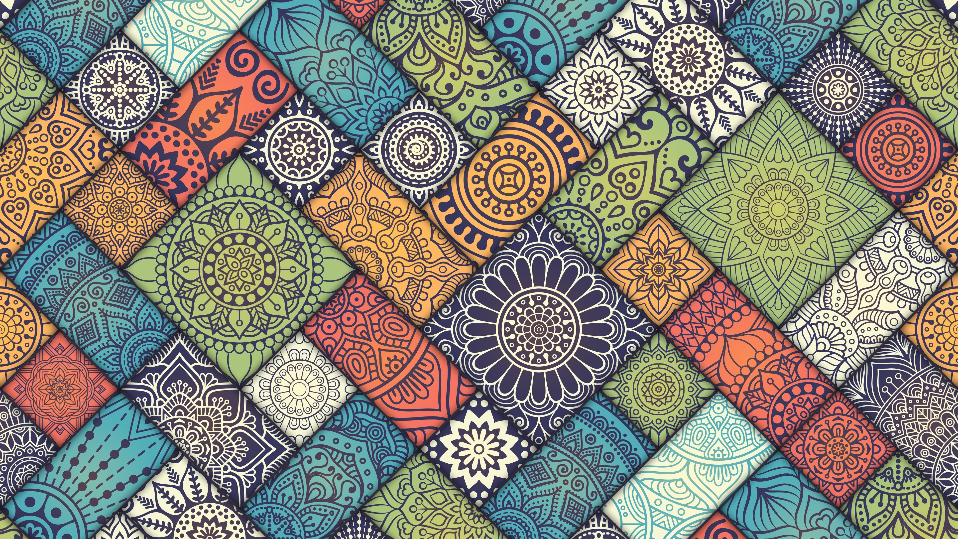 Mandala Pattern Abstract HD Wallpaper