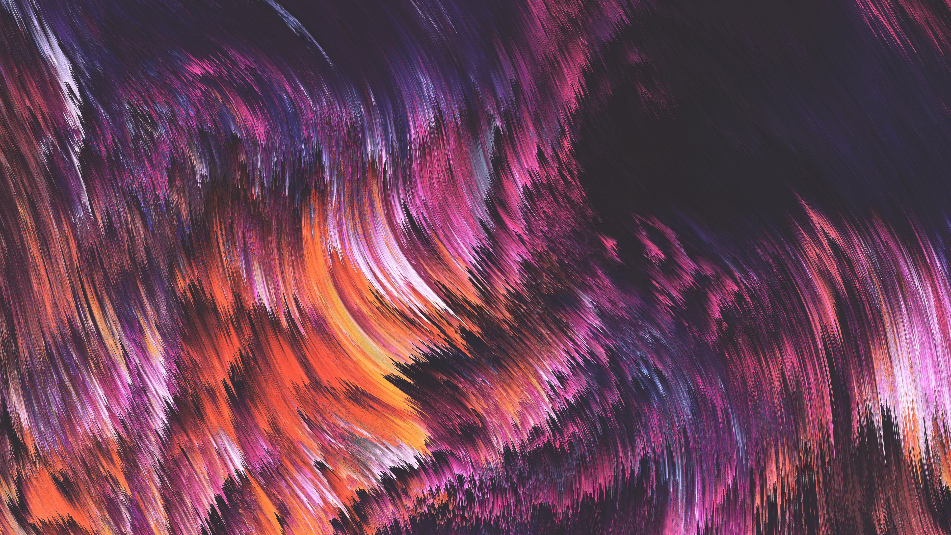 Abstract Colorful Lines 4K HD Wallpaper