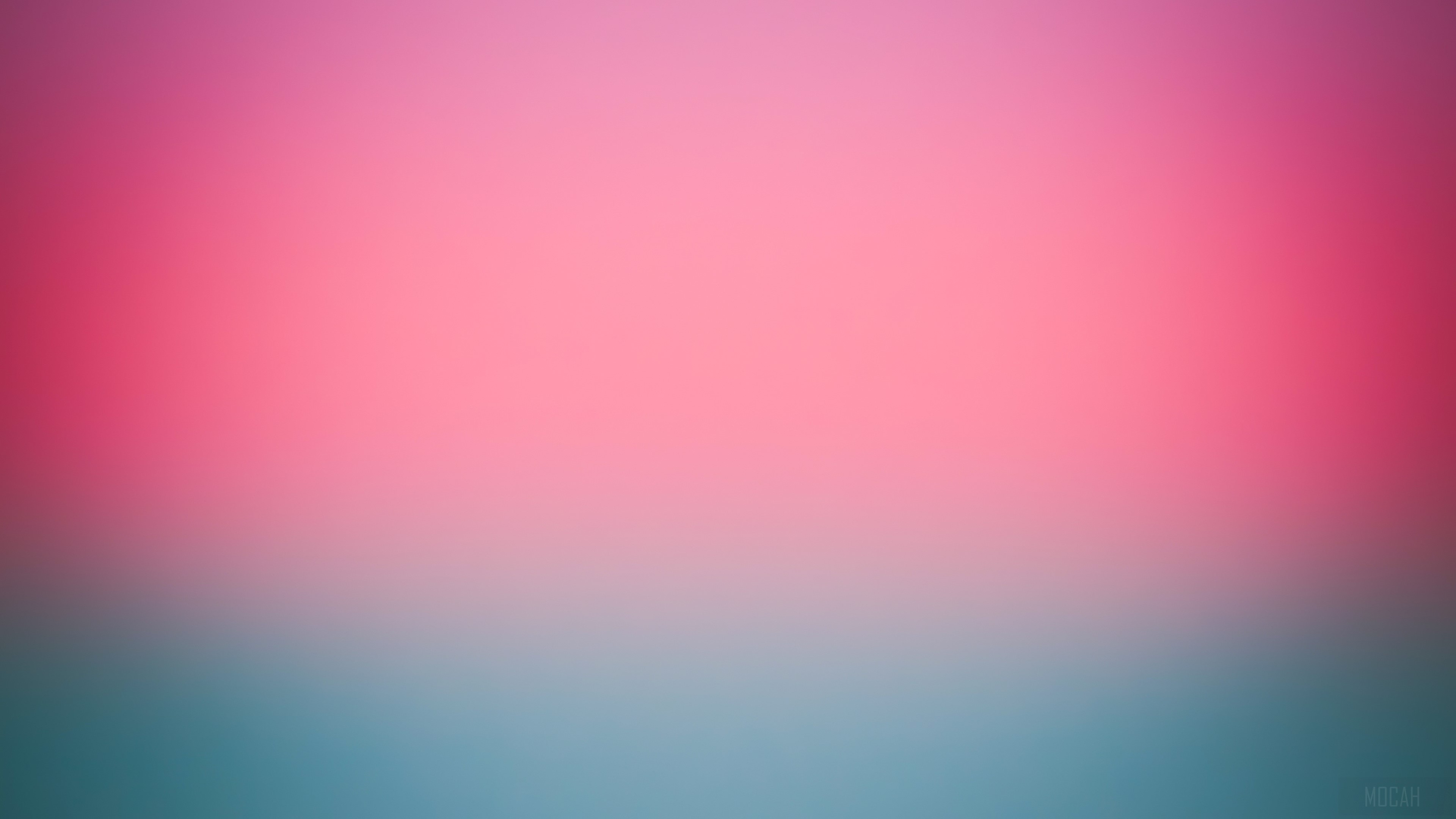 Pink and Teal Blur Background 4K HD Wallpaper