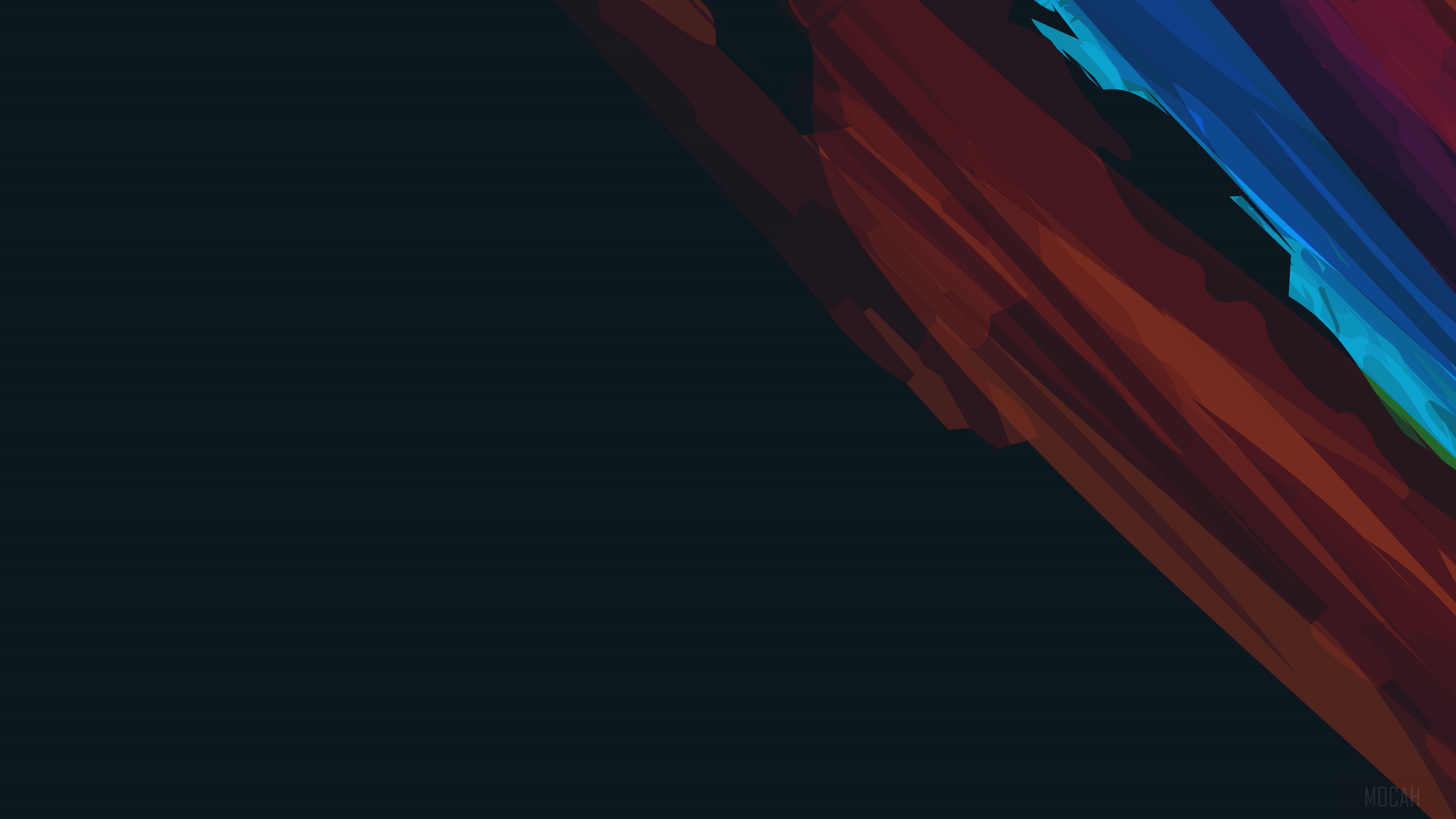 Abstract Minimalist Stroke Design 4K HD Wallpaper
