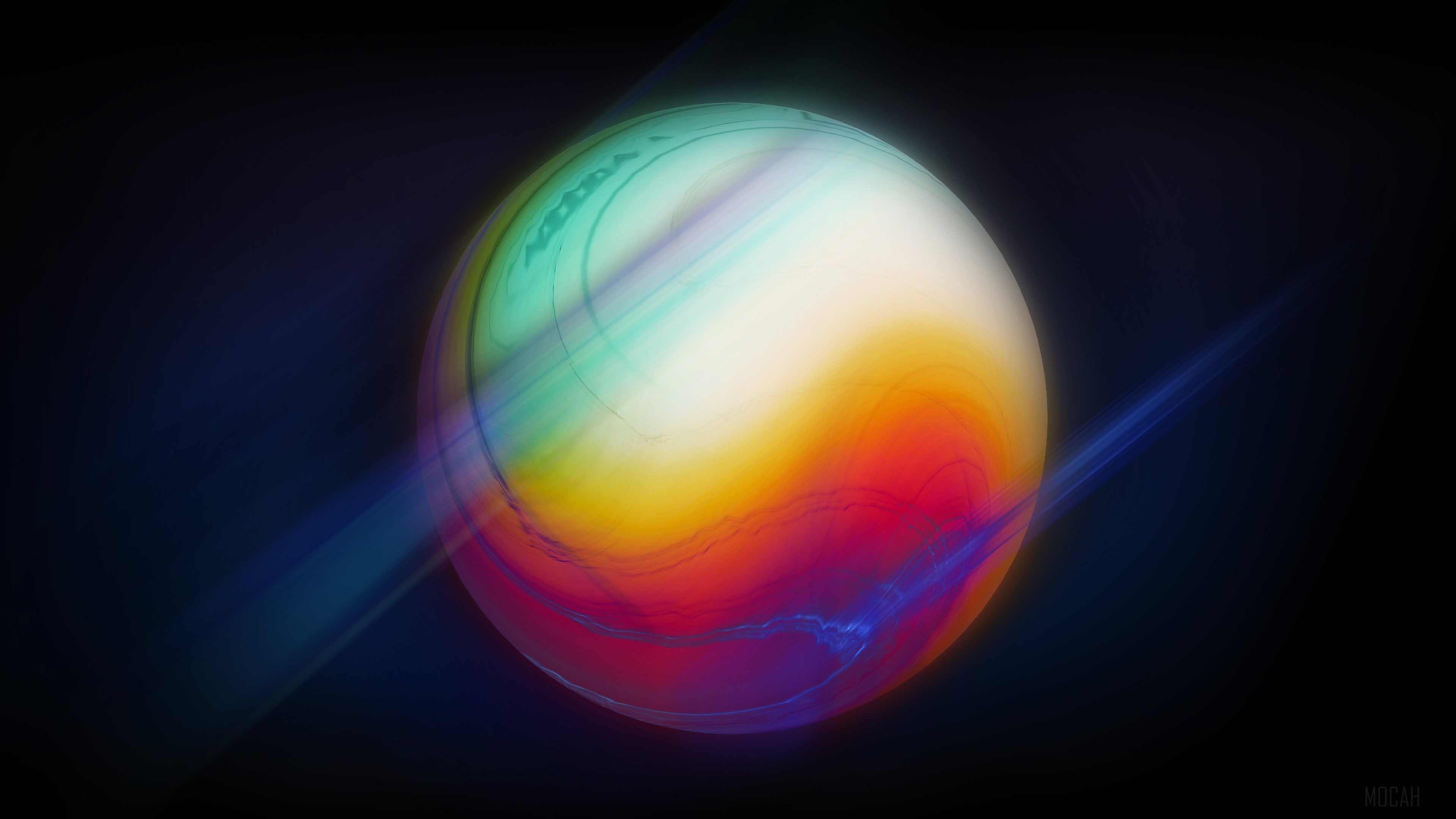 Abstract Sphere 4K HD Wallpaper