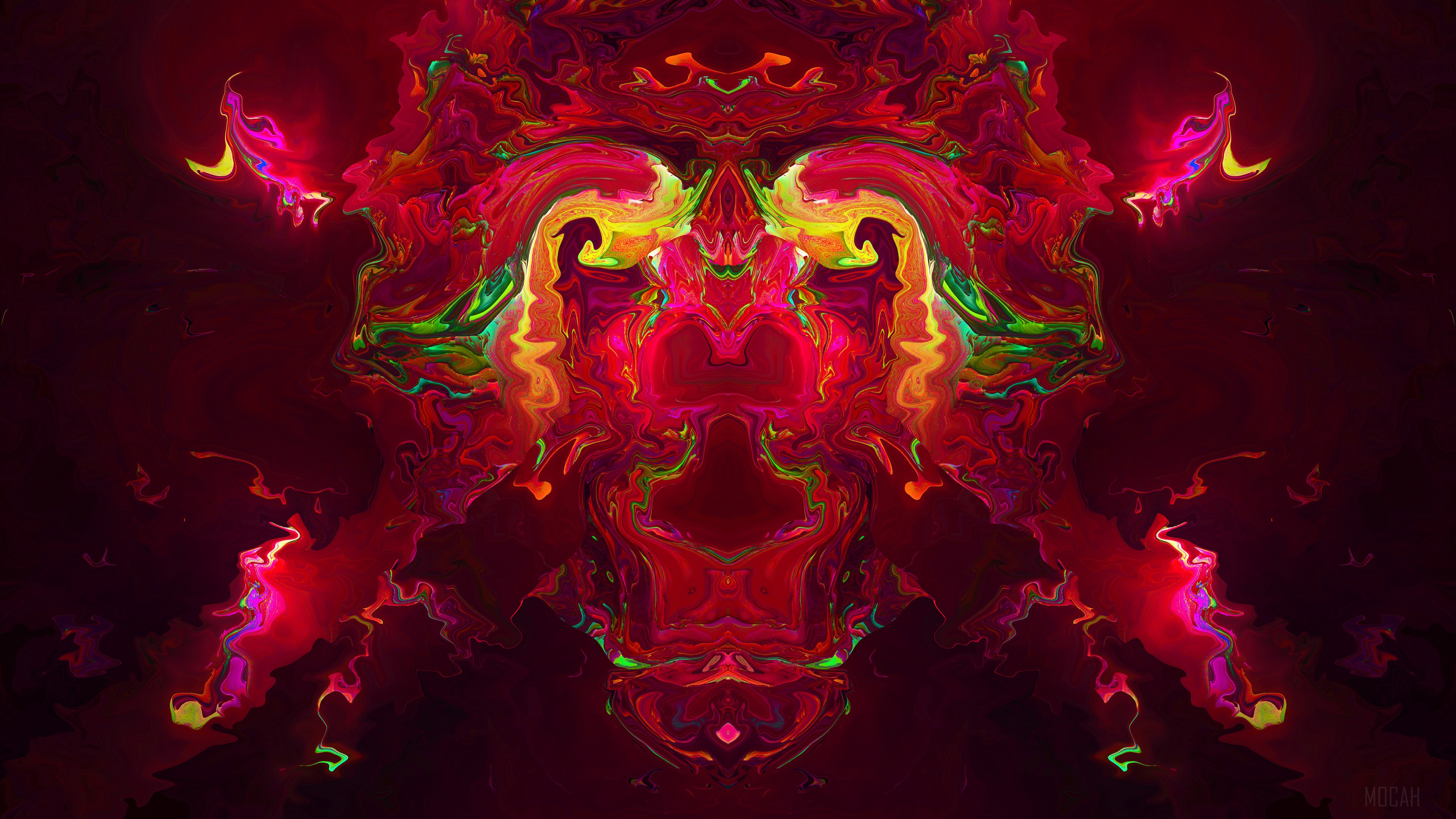 Abstract Destruction Digital Art 4K HD Wallpaper