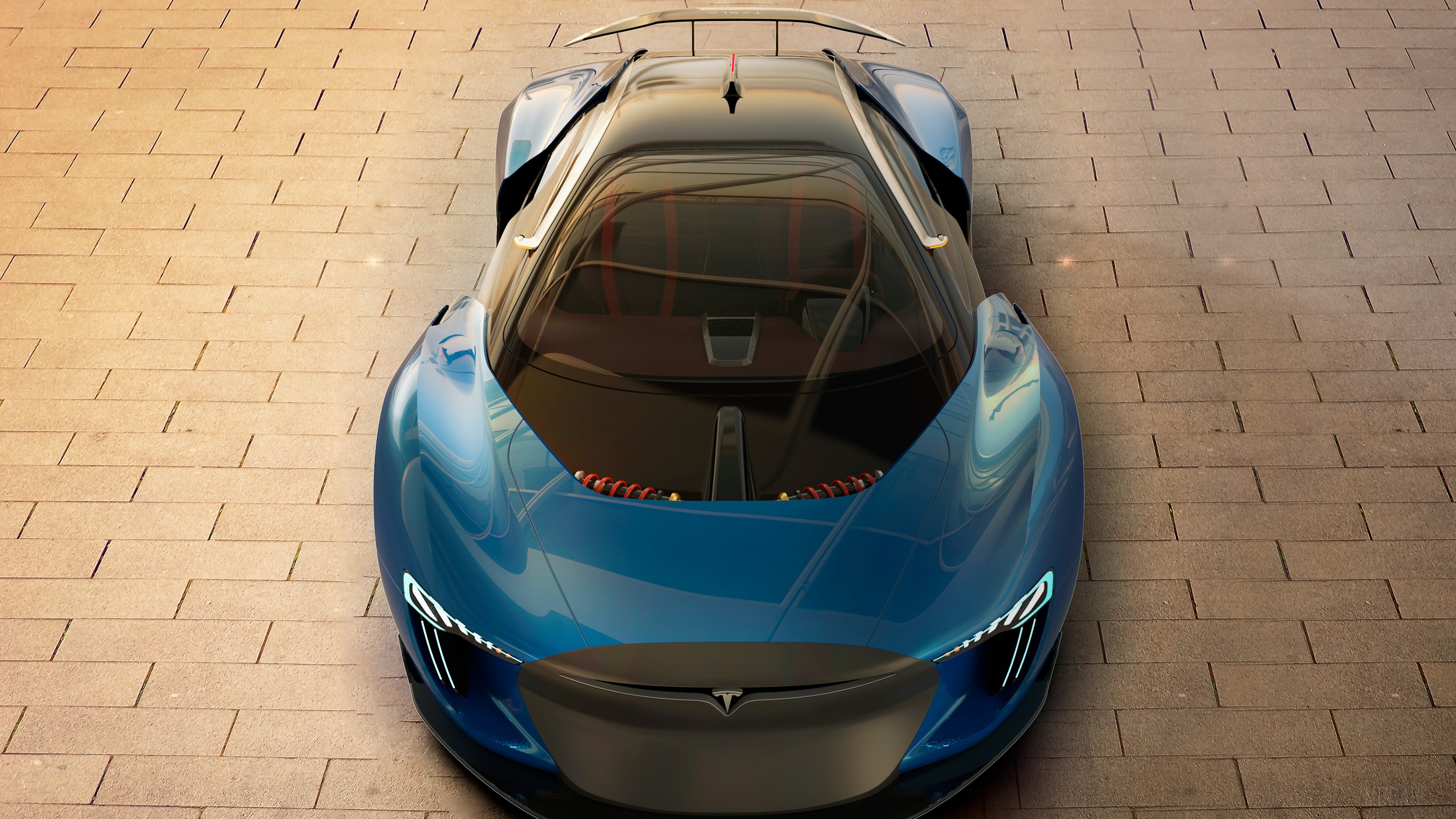 Tesla Model EXP HD Wallpaper