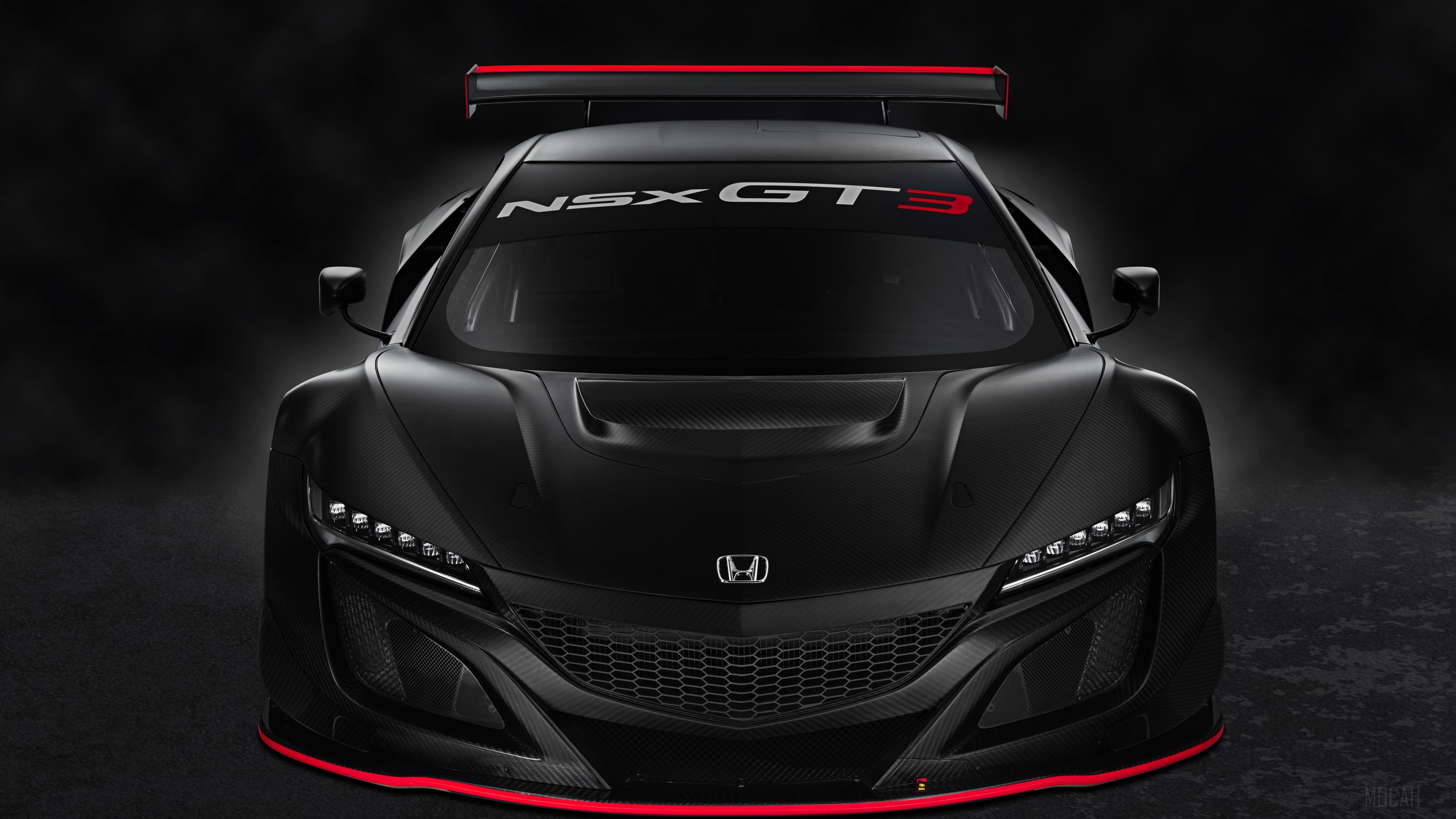 Honda NSX GT3 race car 4K HD Wallpaper