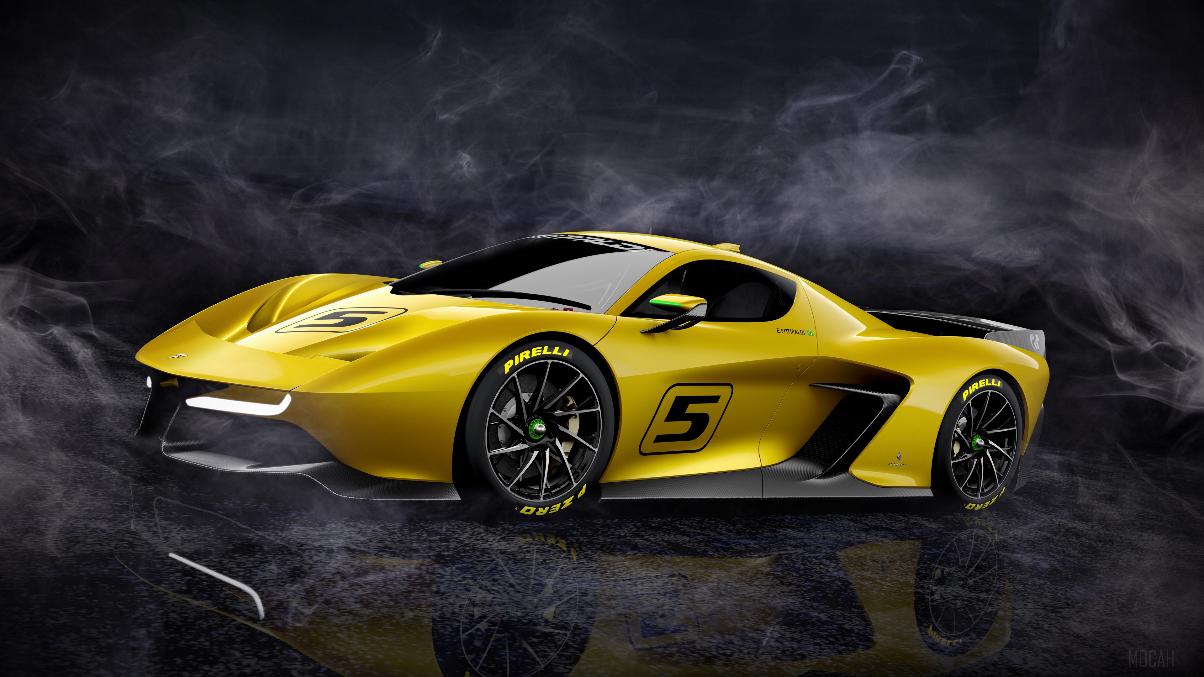 Fittipaldi EF7 Vision Gran Turismo Limited Edition HD Wallpaper