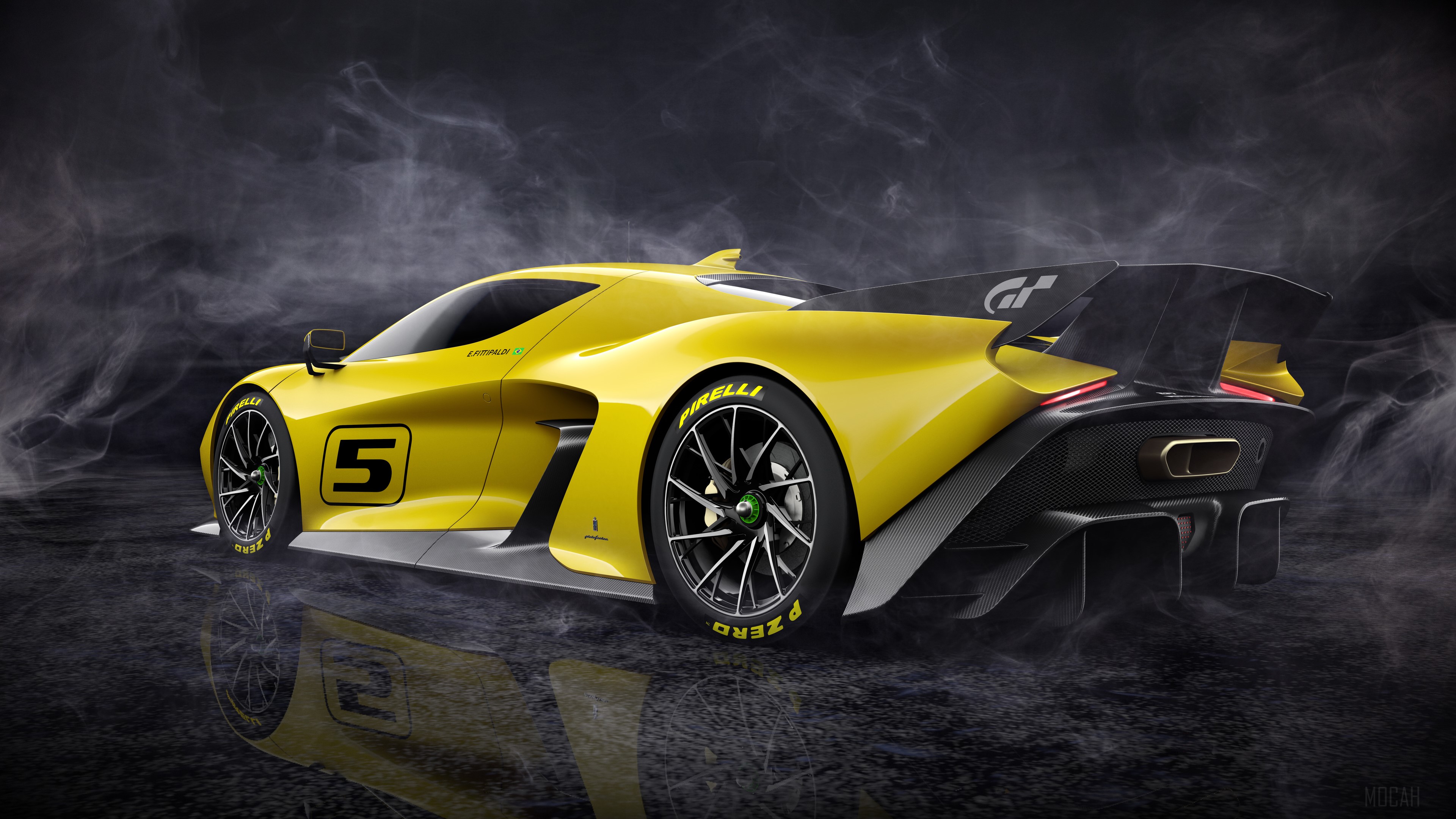 Fittipaldi EF7 Vision Gran Turismo Limited Edition HD Wallpaper