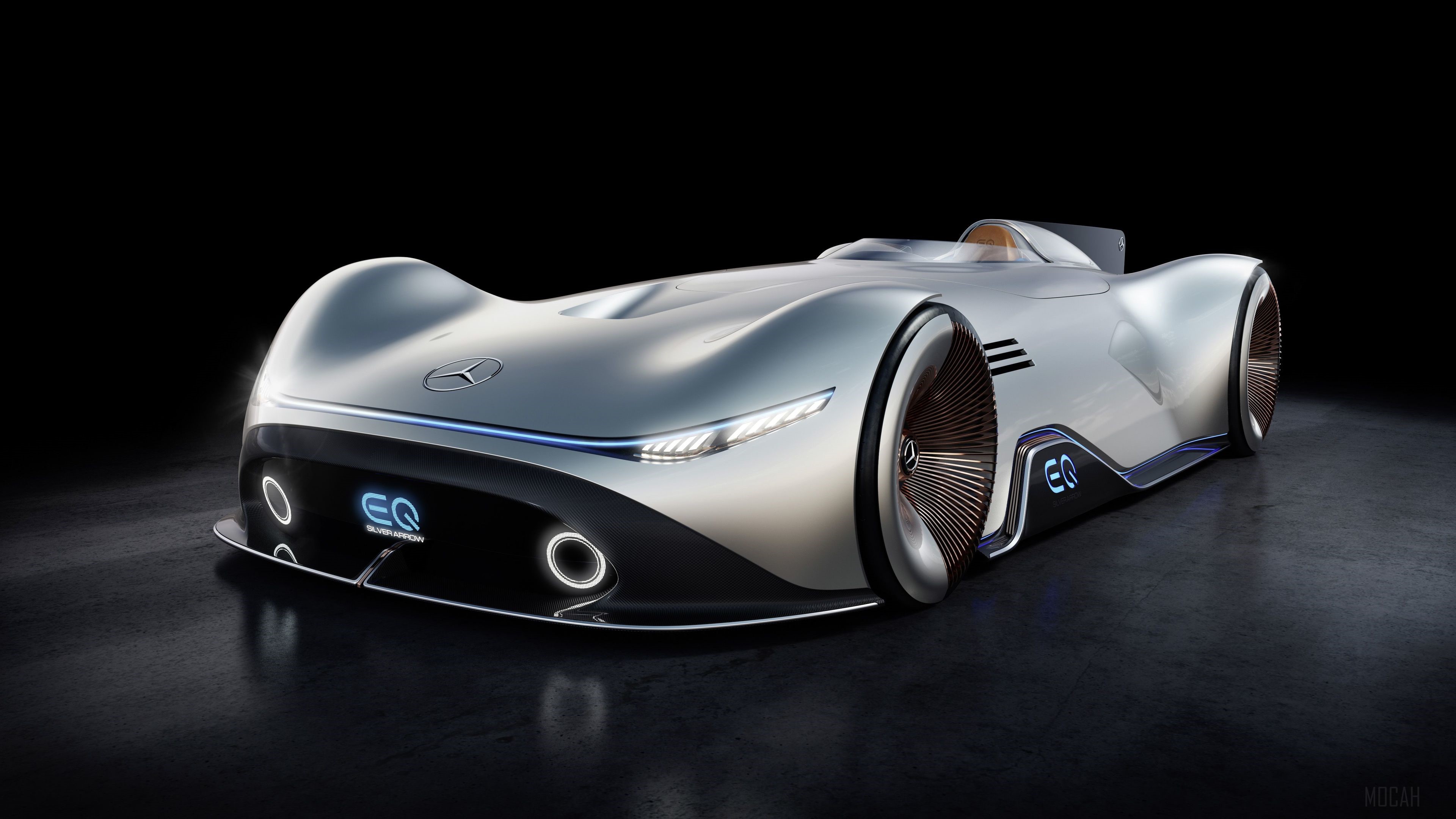 Mercedes Benz EQ Silver Arrow Concept HD Wallpaper