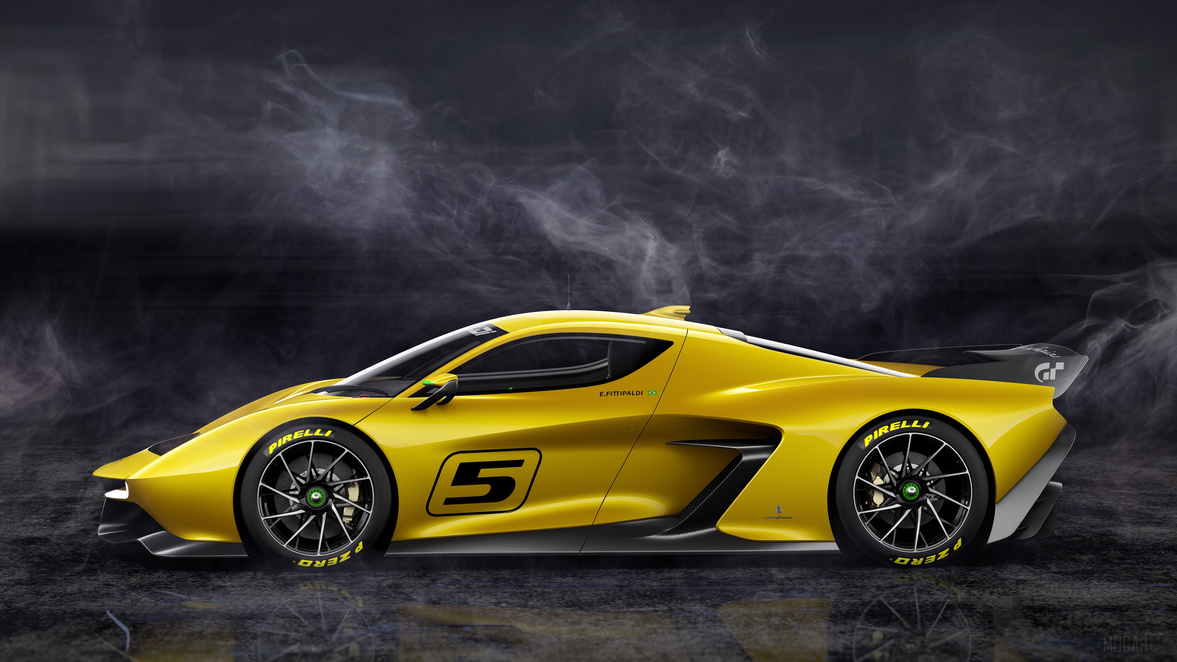 Fittipaldi EF7 Vision Gran Turismo Limited Edition 4K HD Wallpaper