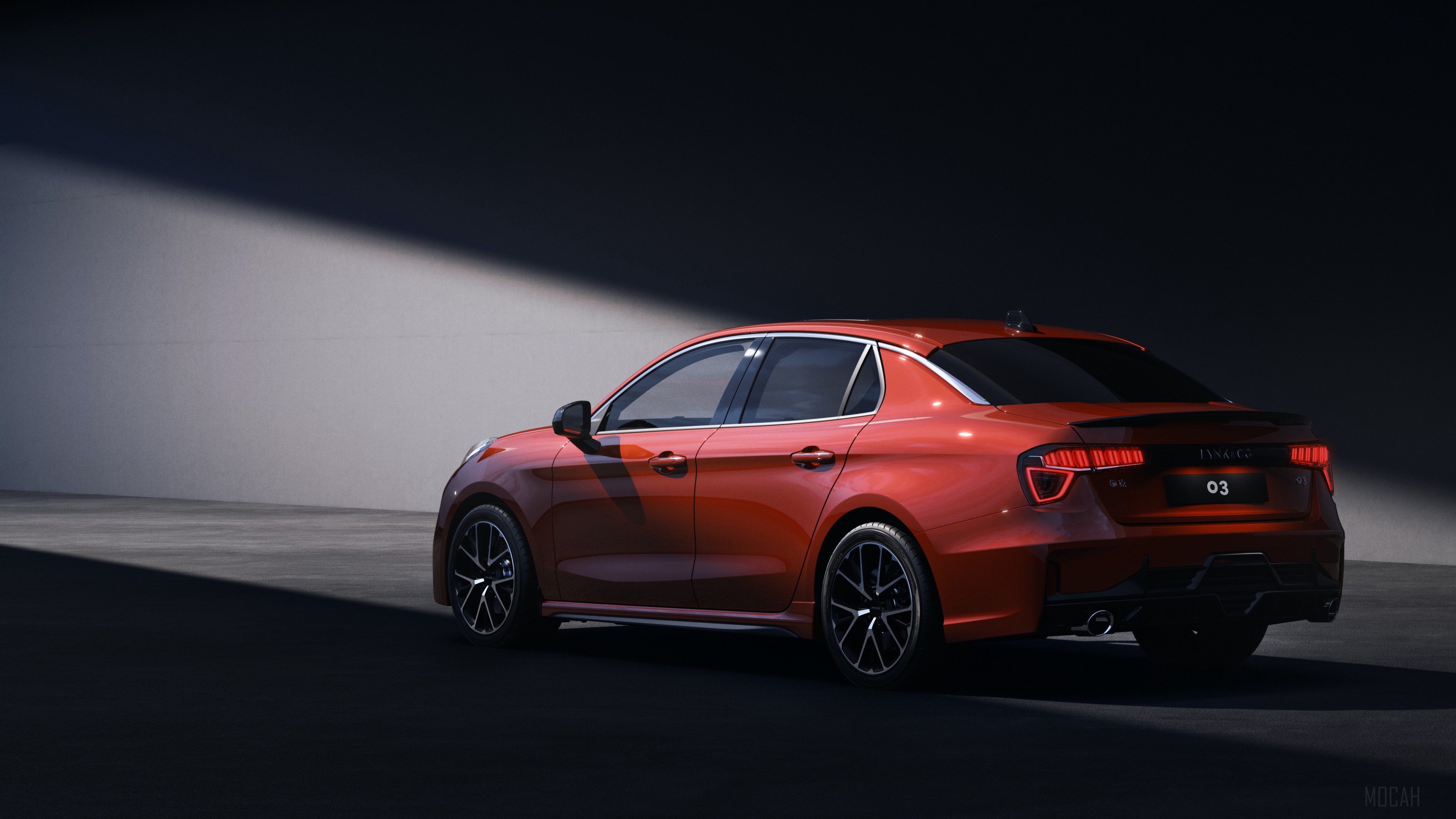 LYNK & CO 03 2018 Rear 4K HD Wallpaper