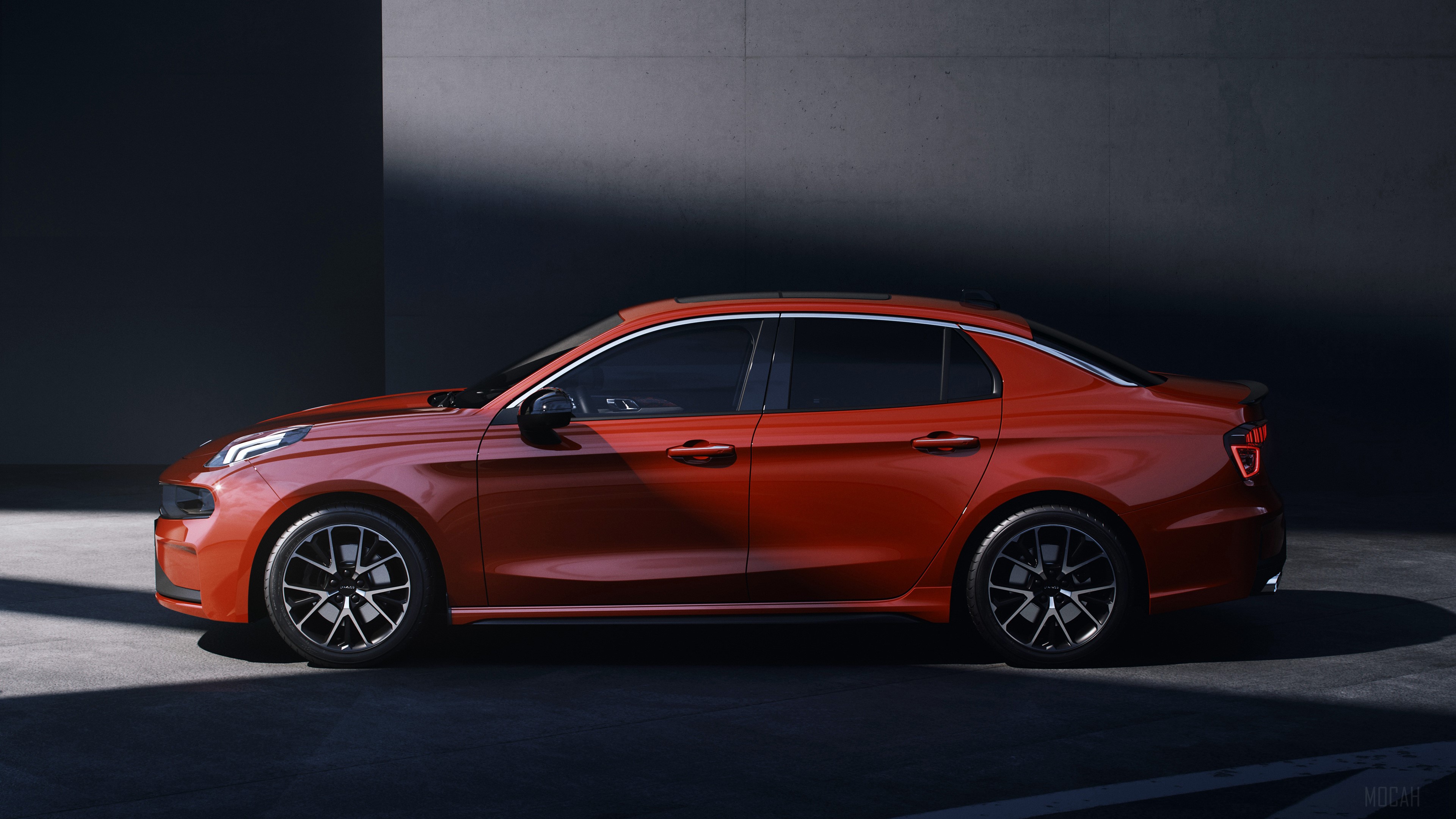 Lynk & Co 03 2018 Sedan 4K HD Wallpaper