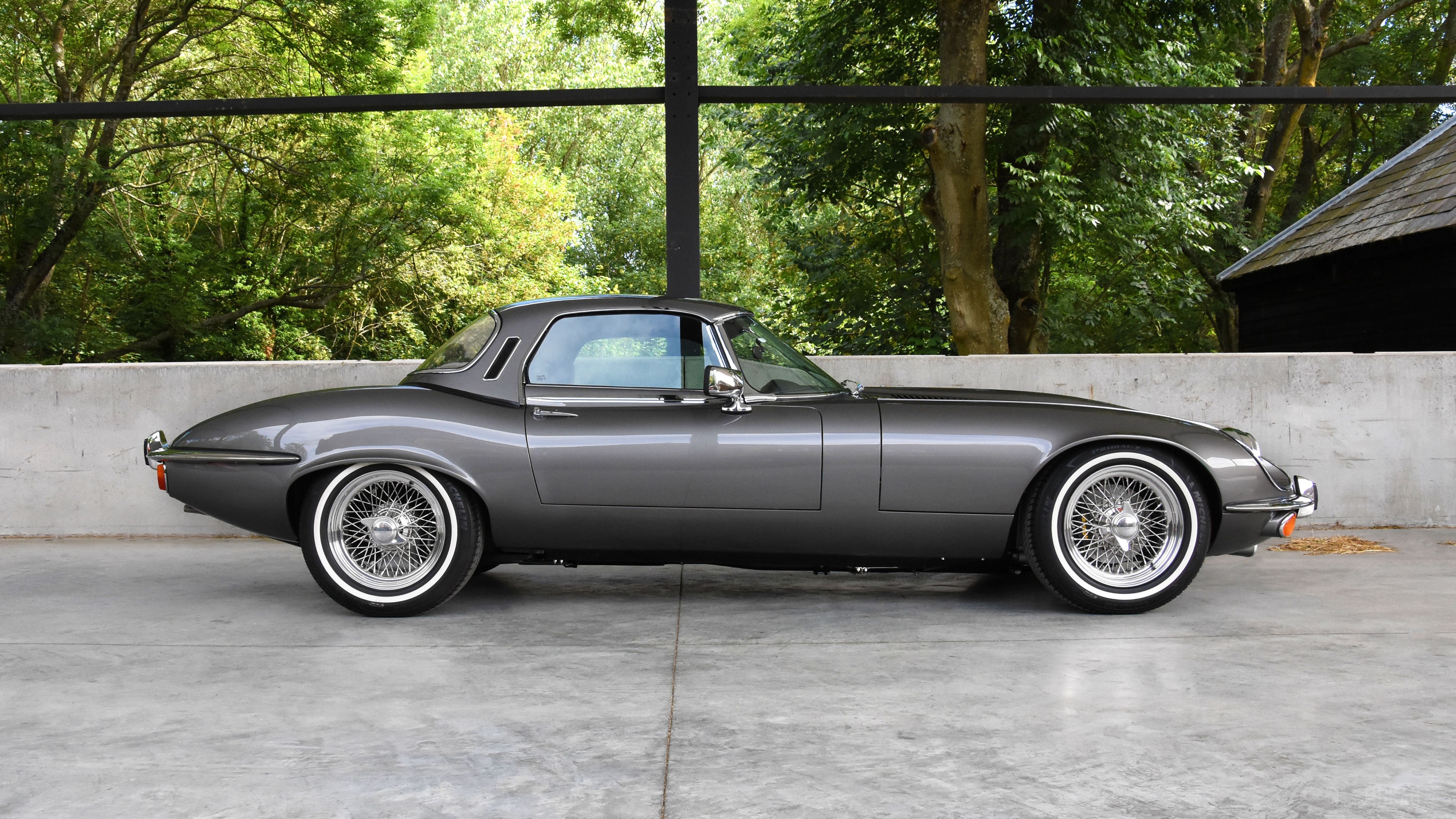 Jaguar E Type S3 V12 Coupe 2018 HD Wallpaper