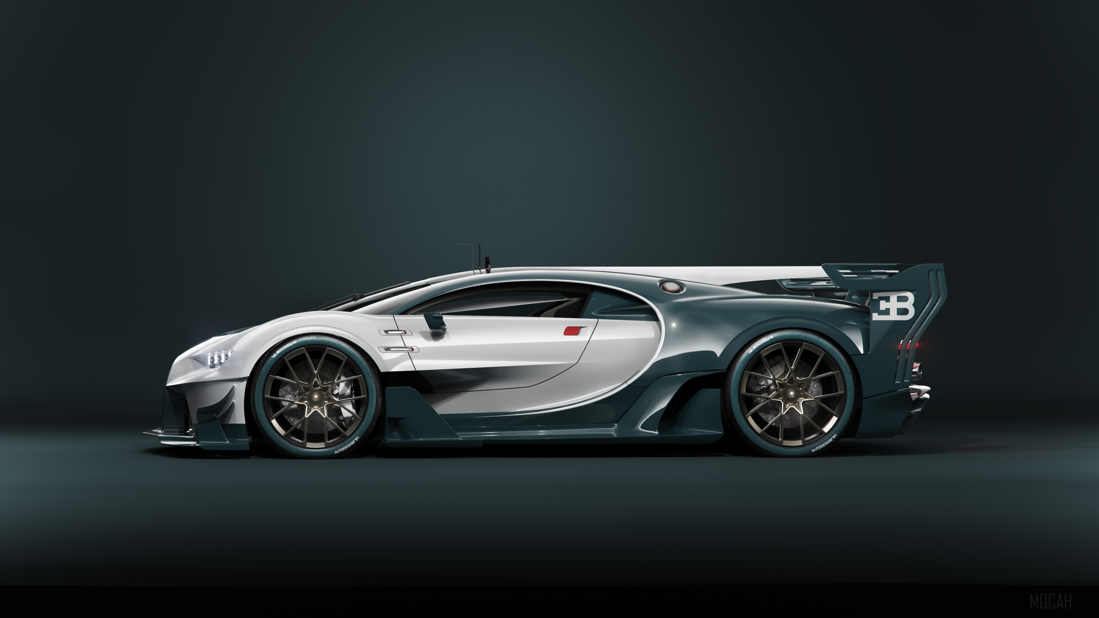 Bugatti Chiron GT Side View 4K HD Wallpaper