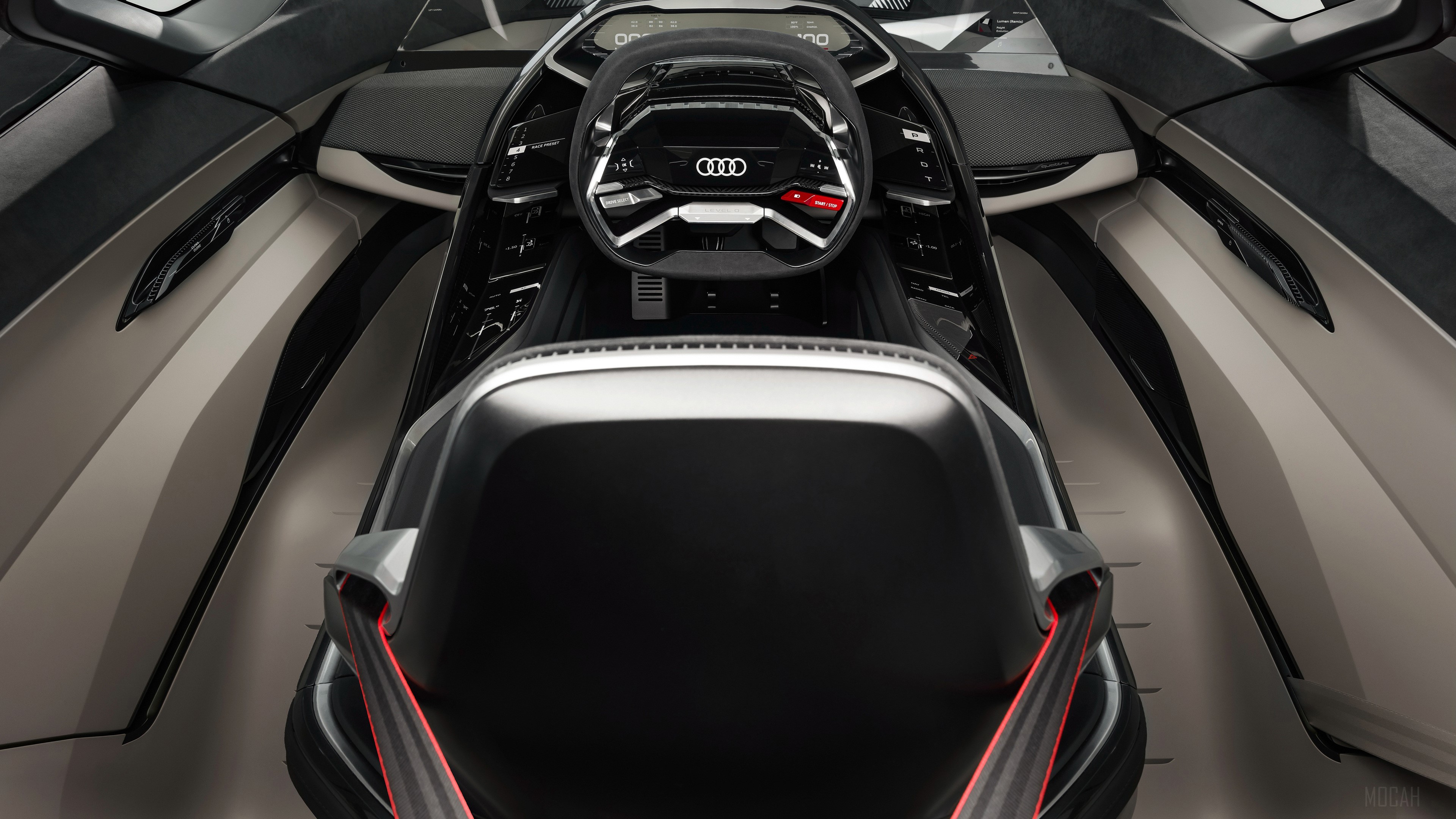 Audi PB 18 E Tron 2018 Interior HD Wallpaper