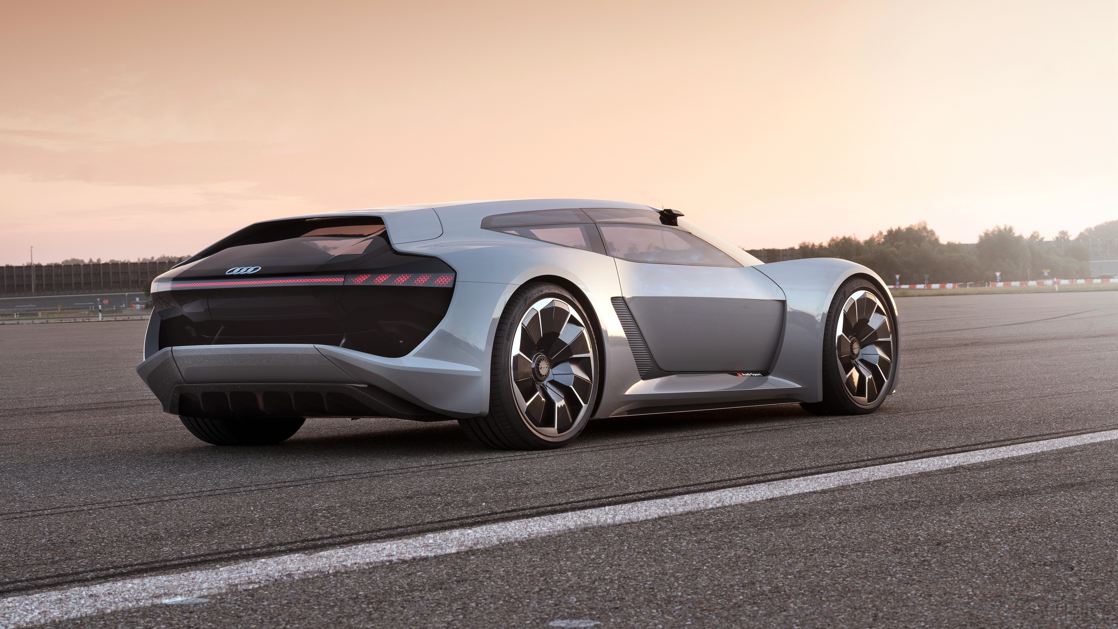 Audi PB 18 E Tron 2018 Rear HD Wallpaper