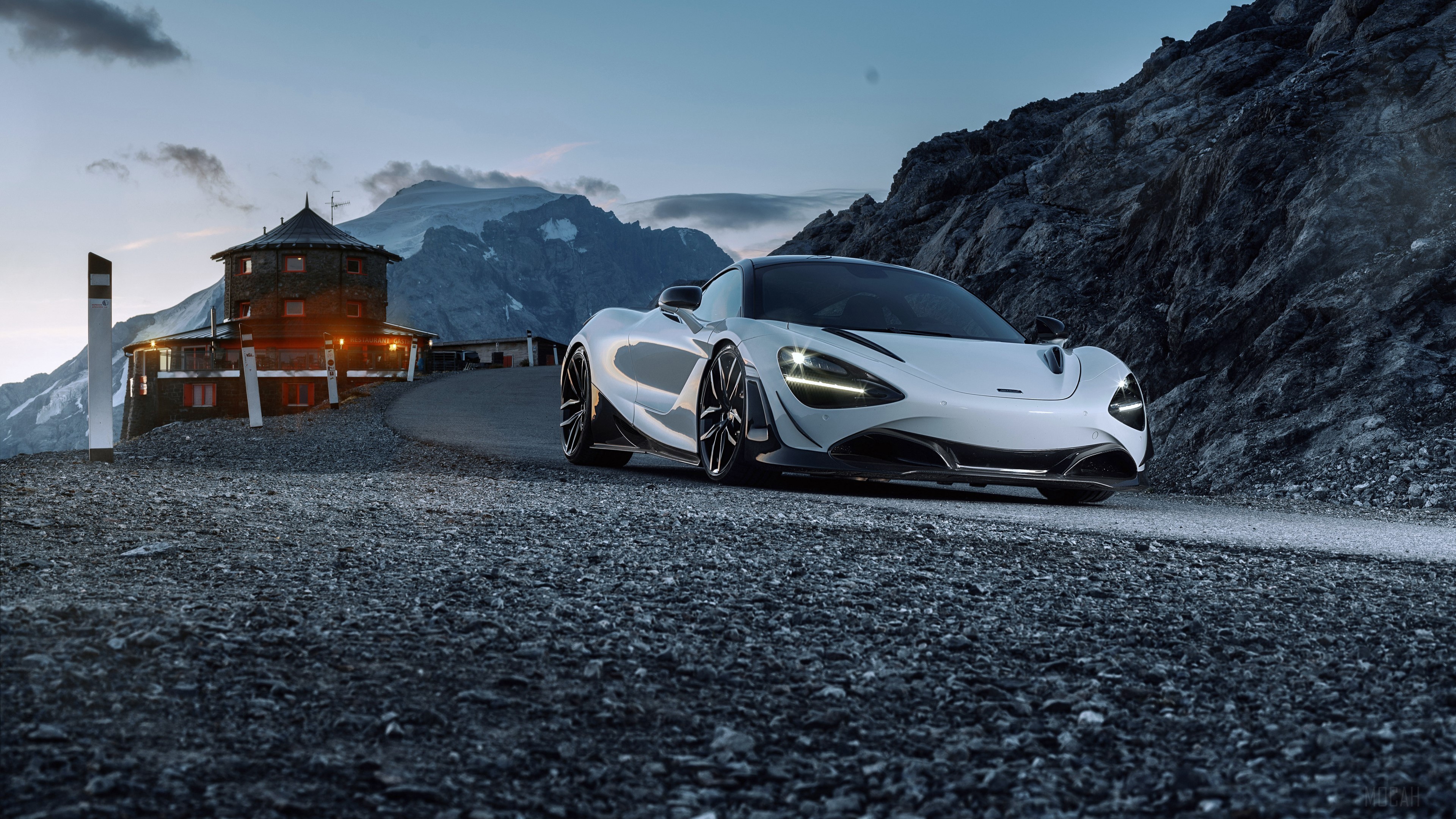 Novitec McLaren 720s in Mountainous Landscape 4K HD Wallpaper