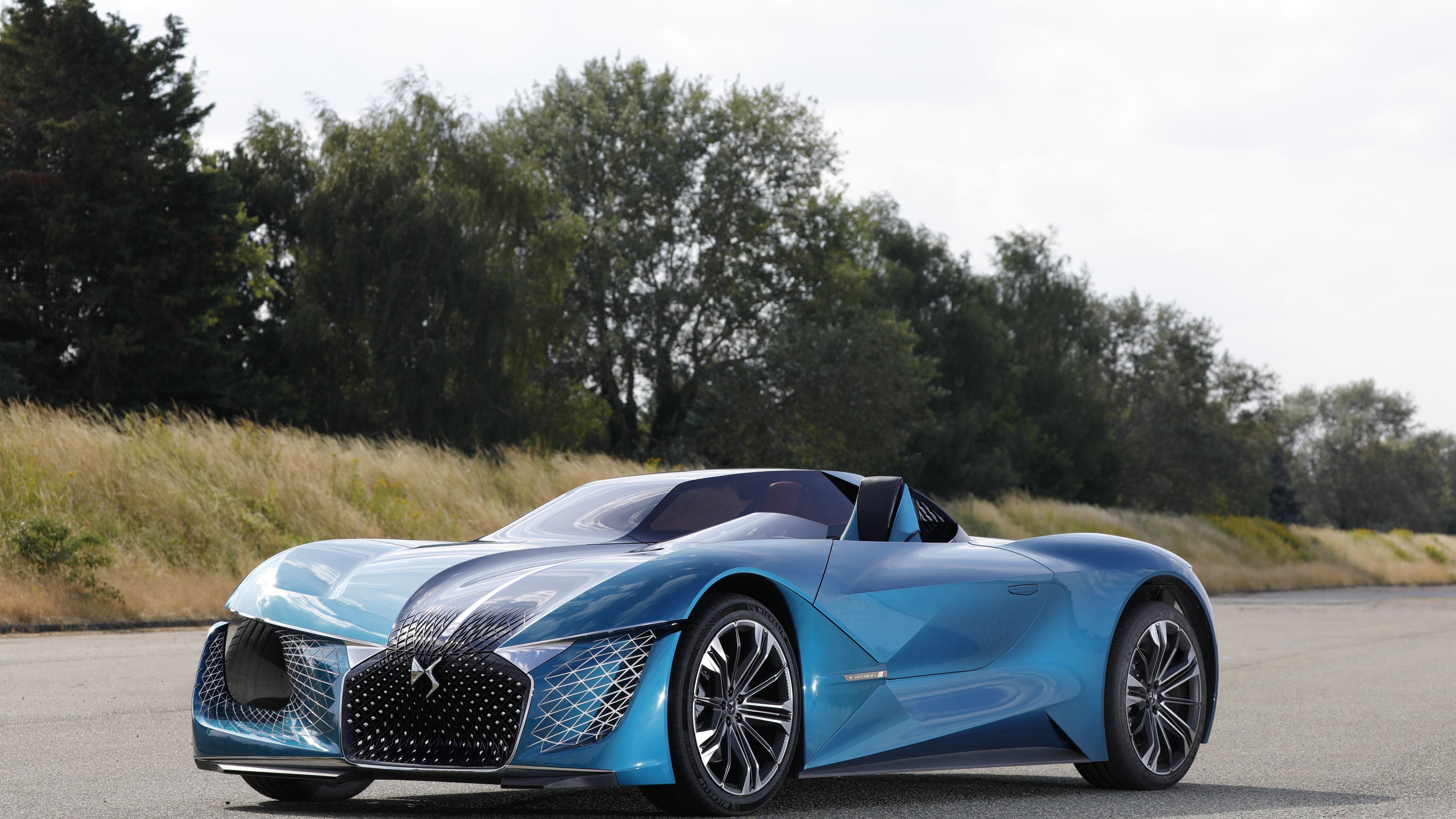 DS X E Tense 2018 concept car HD Wallpaper