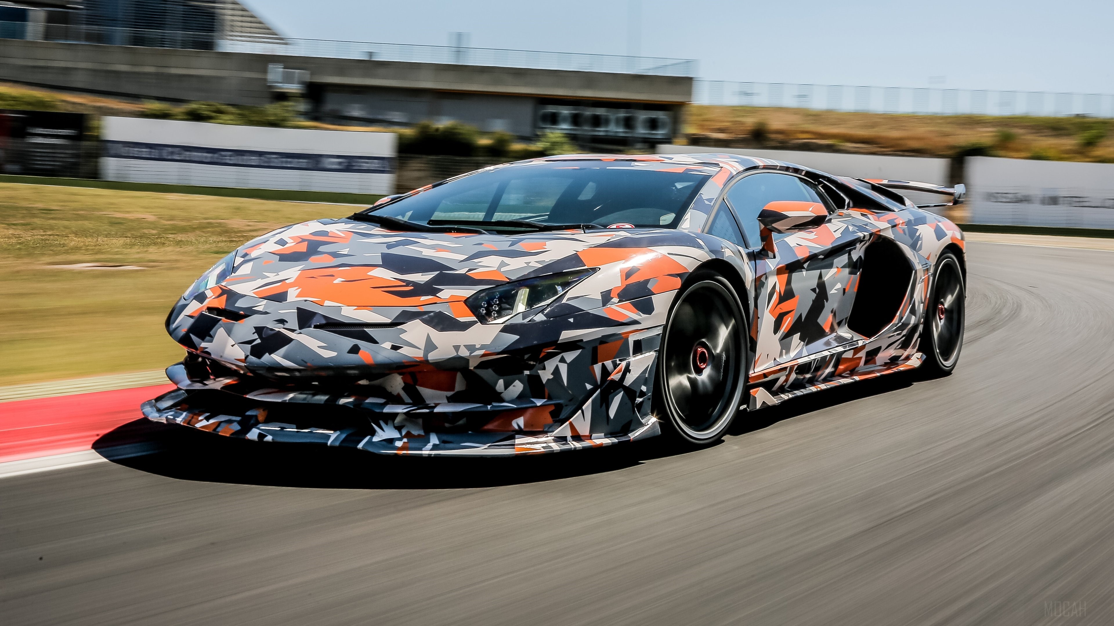 Lamborghini Aventador SVJ 2018 HD Wallpaper