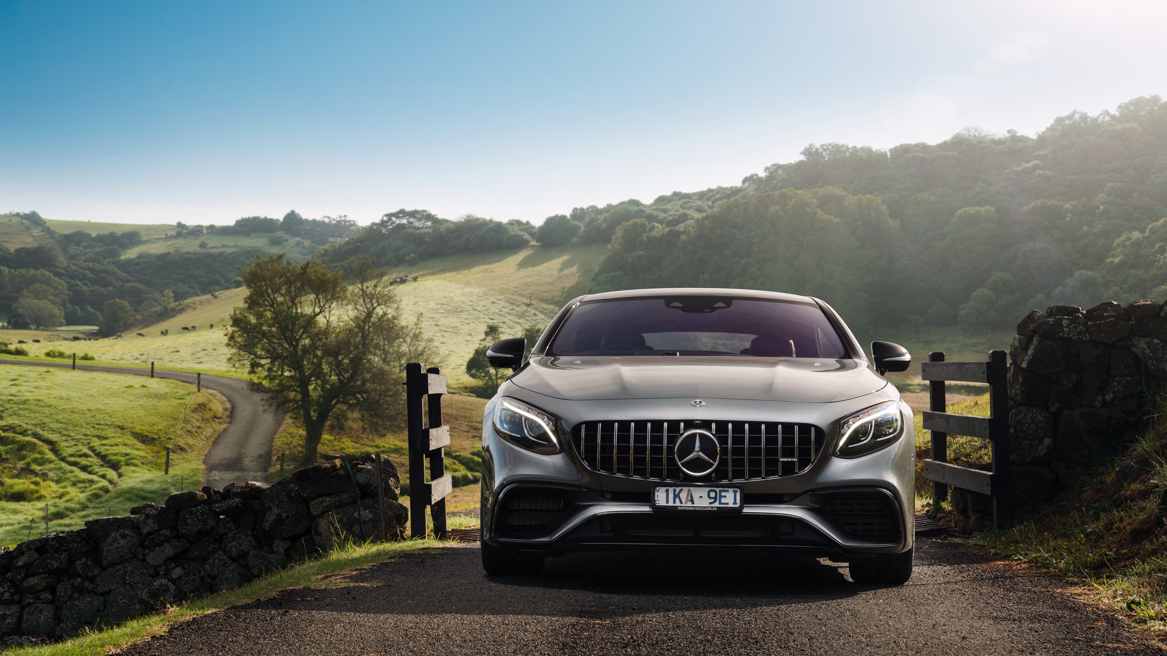 Mercedes-AMG S63 2018 4K HD Wallpaper
