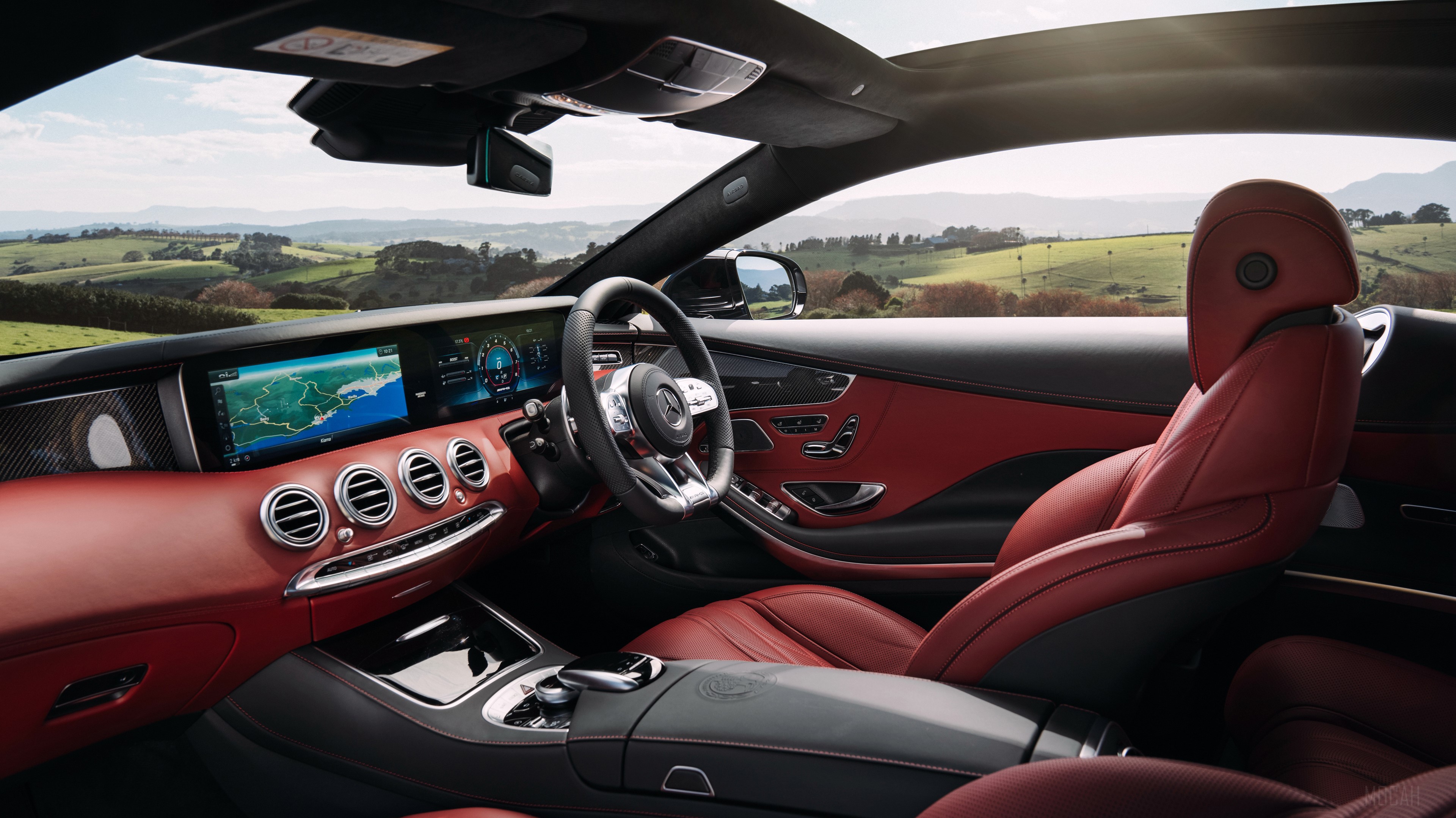 Mercedes AMG S63 2018 Interior HD Wallpaper