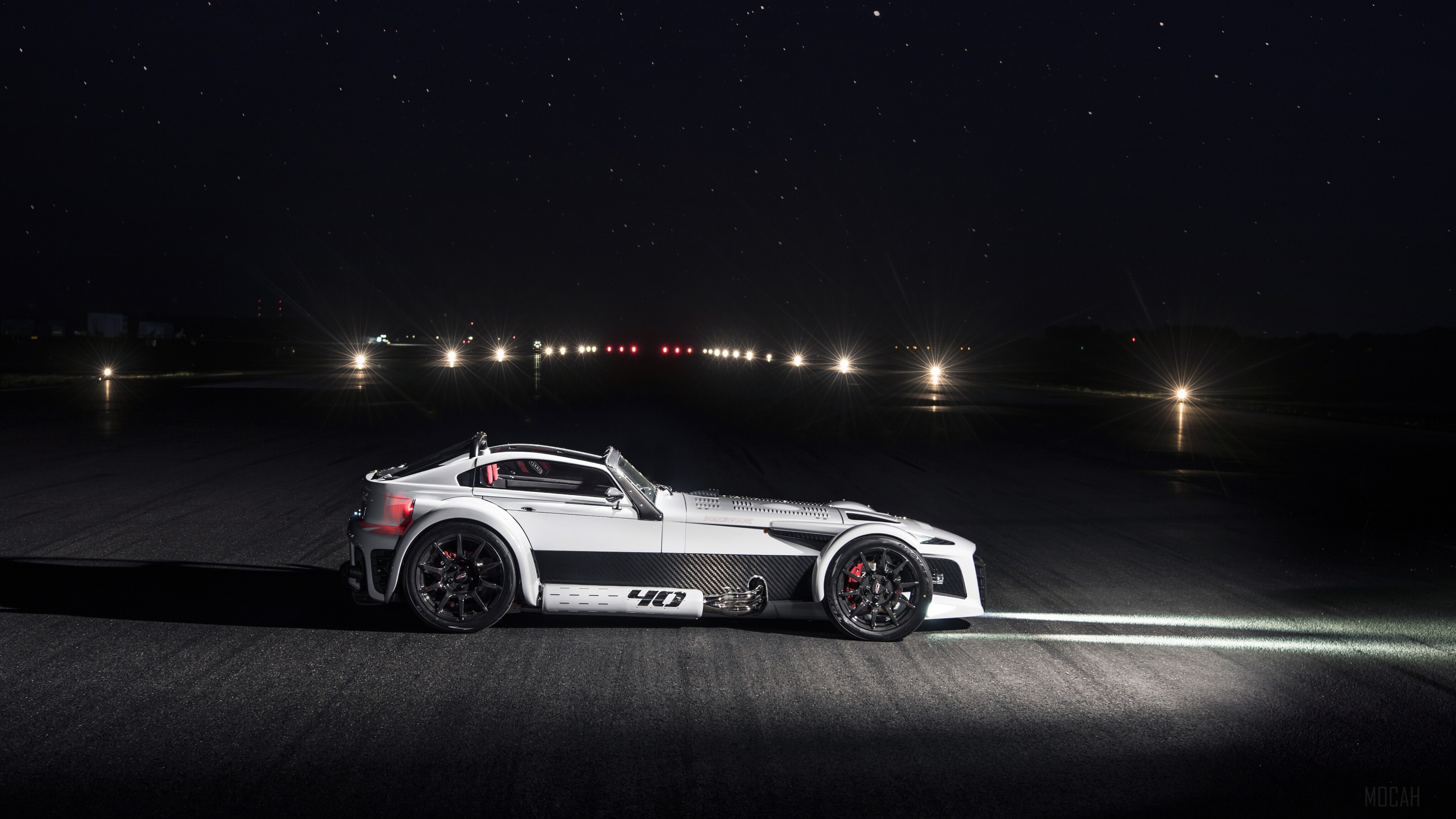 Donkervoort D8 GTO 40 2018 Side View HD Wallpaper