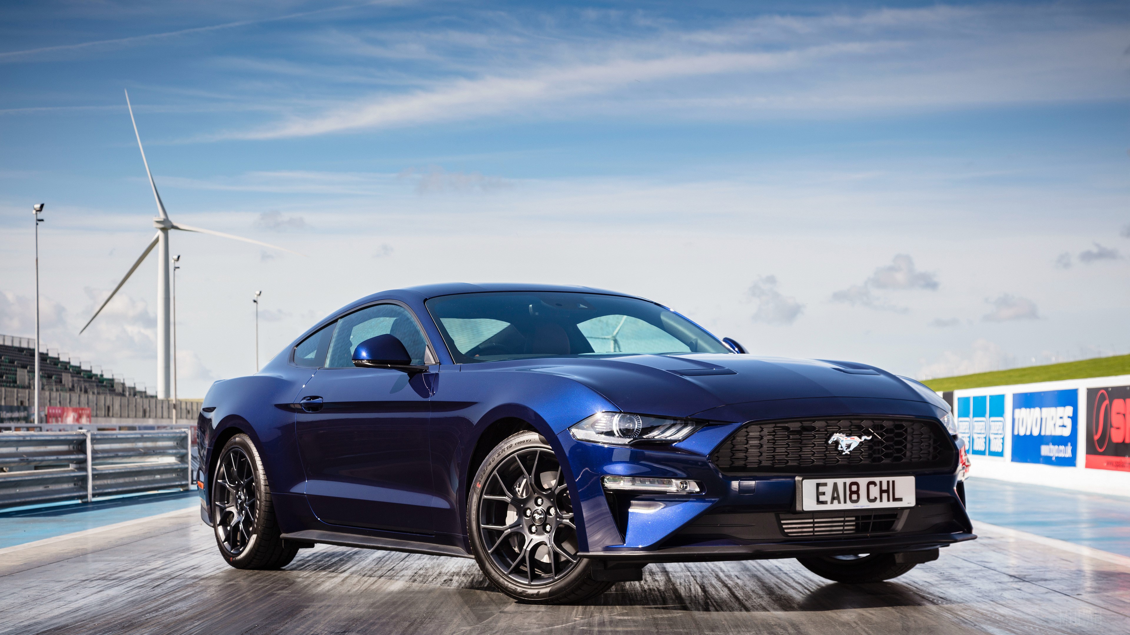 Ford Mustang EcoBoost Fastback 2018 HD Wallpaper